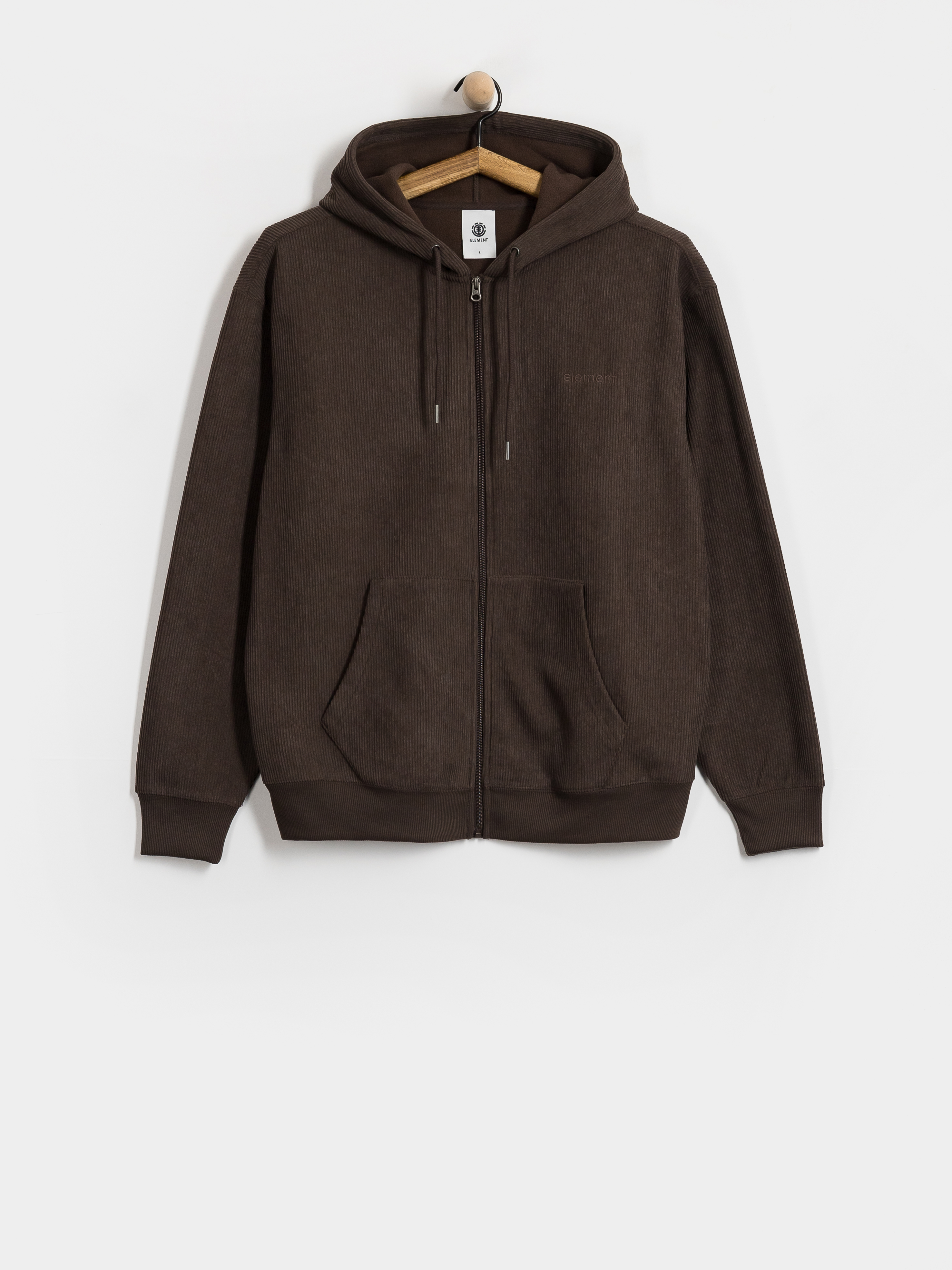 Kapucnis pulóver Element Lowcase Corduroy ZHD (java)