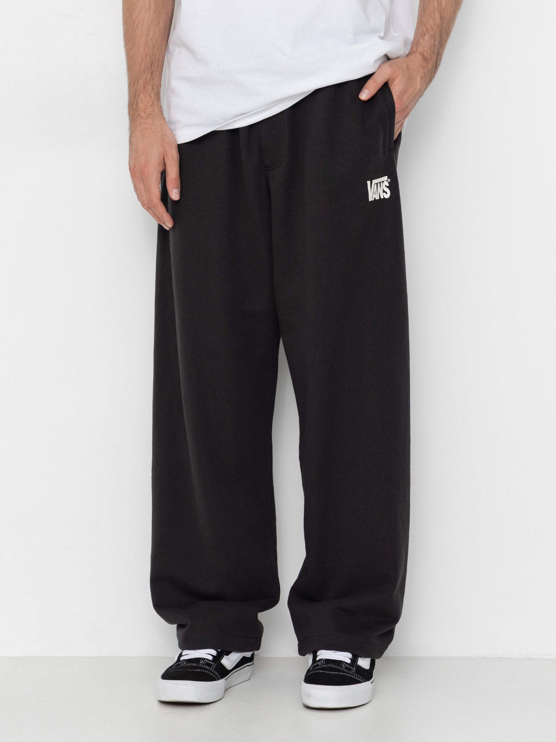 Vans Stretch Logo Straight Leg Kisnadrág (black)