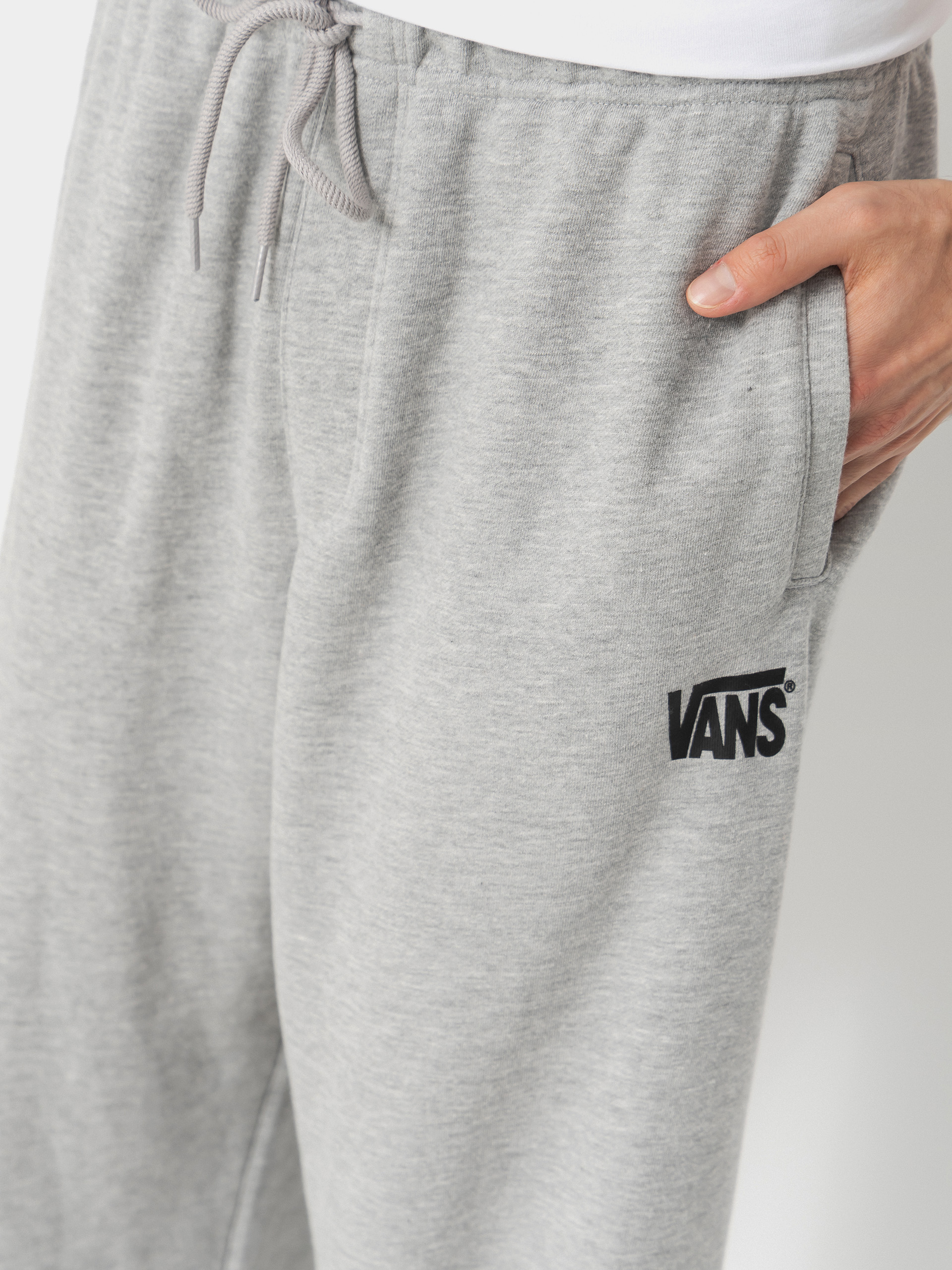 Vans Stretch Logo Straight Leg Kisnadrág (cement heather)