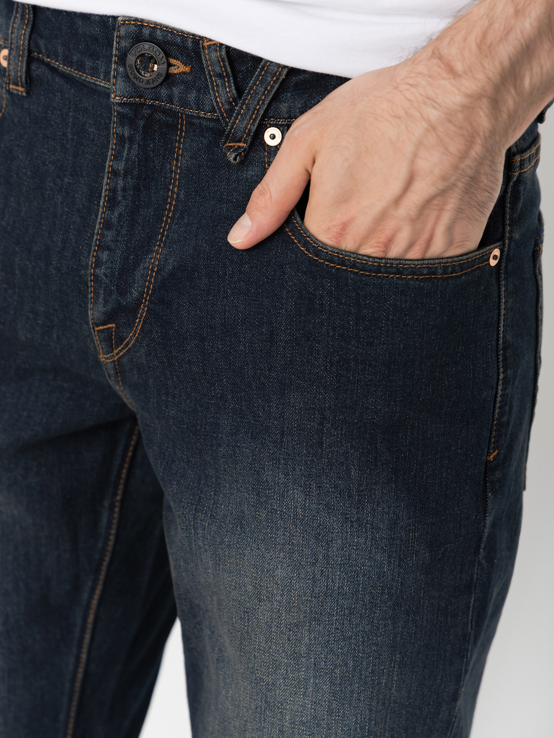 Volcom Vorta Denim Kisnadrág (new vintage blue)
