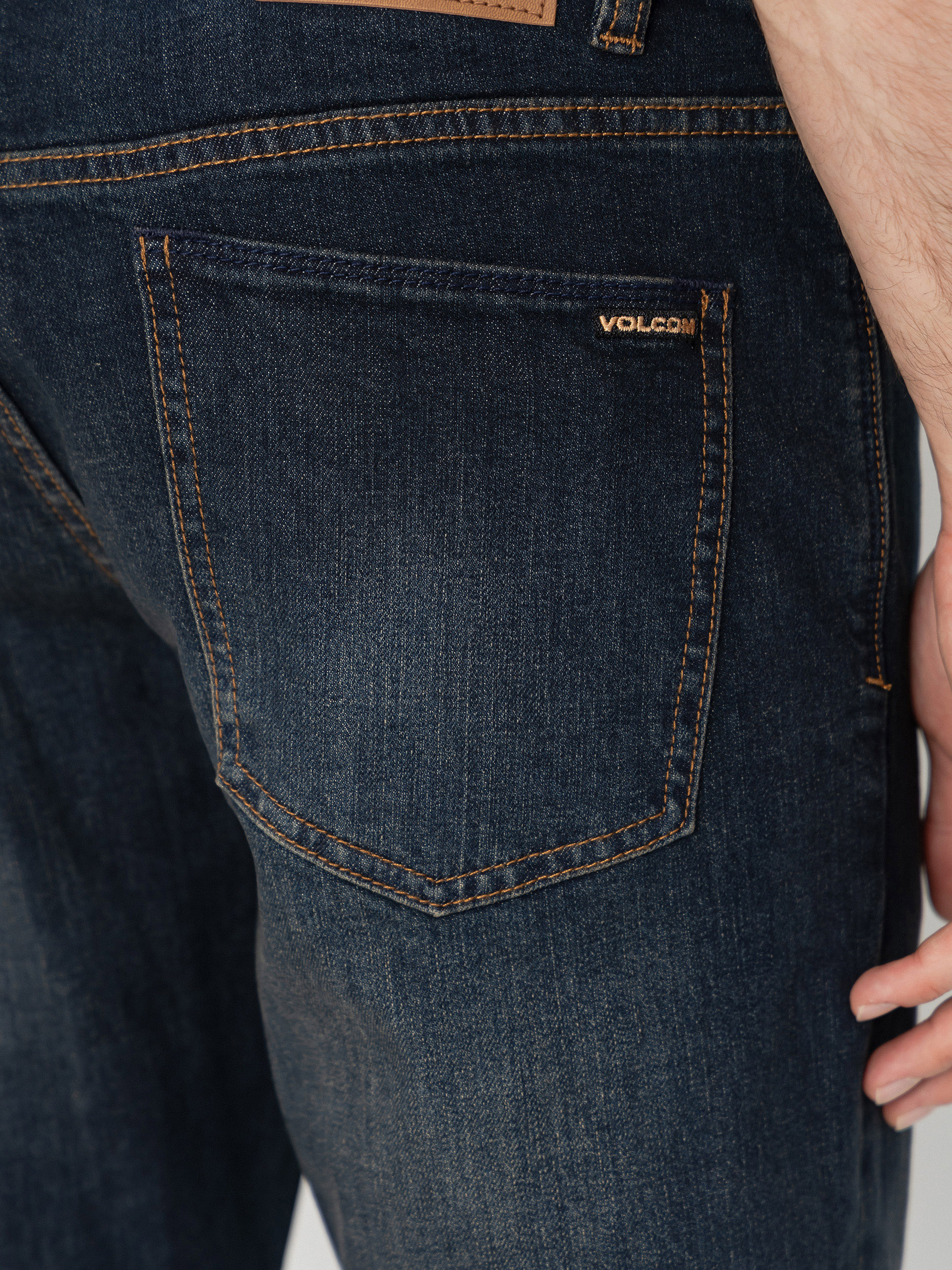 Volcom Vorta Denim Kisnadrág (new vintage blue)