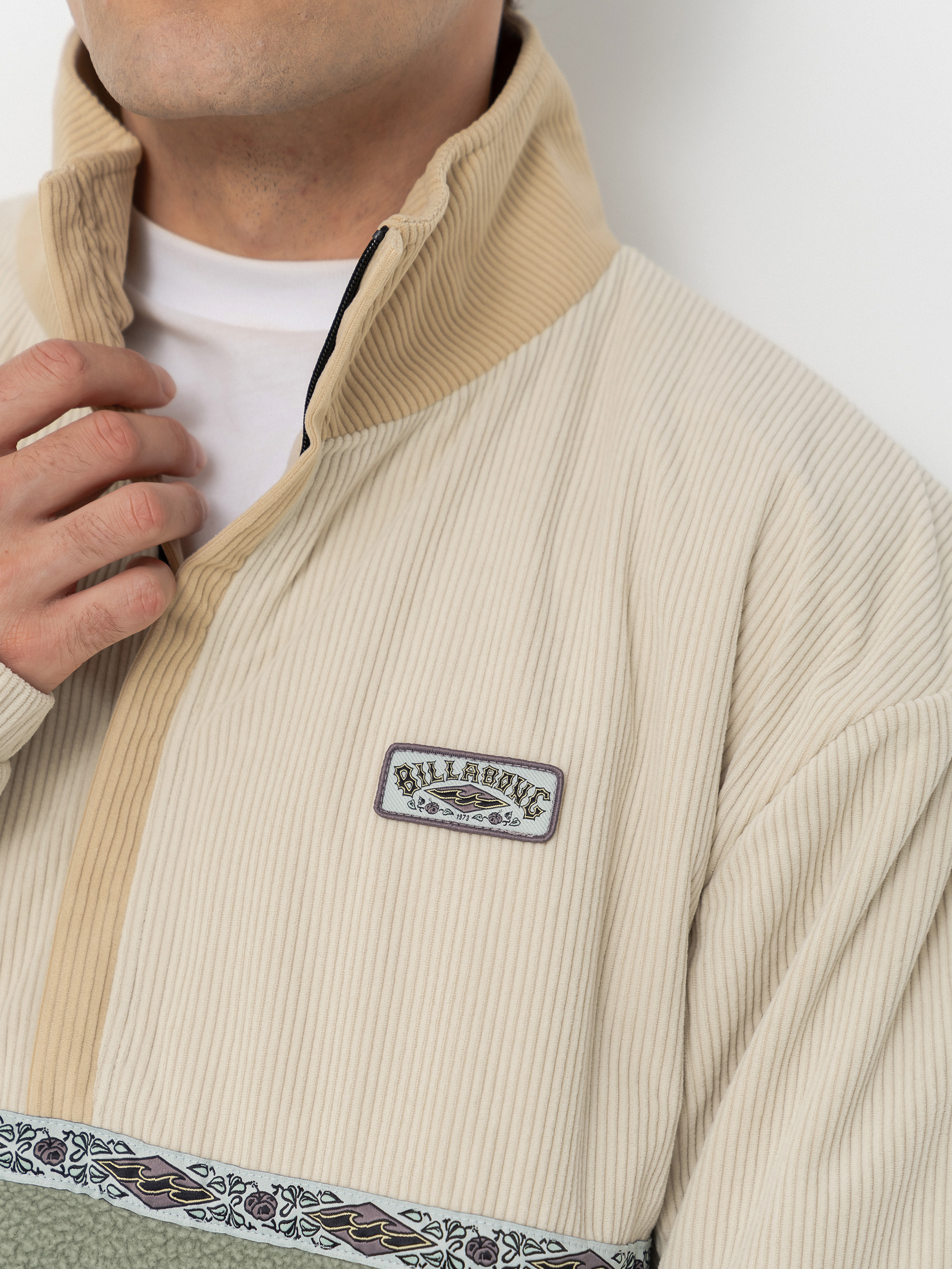 Férfi Billabong Space Lobster Polár pulóver (khaki)