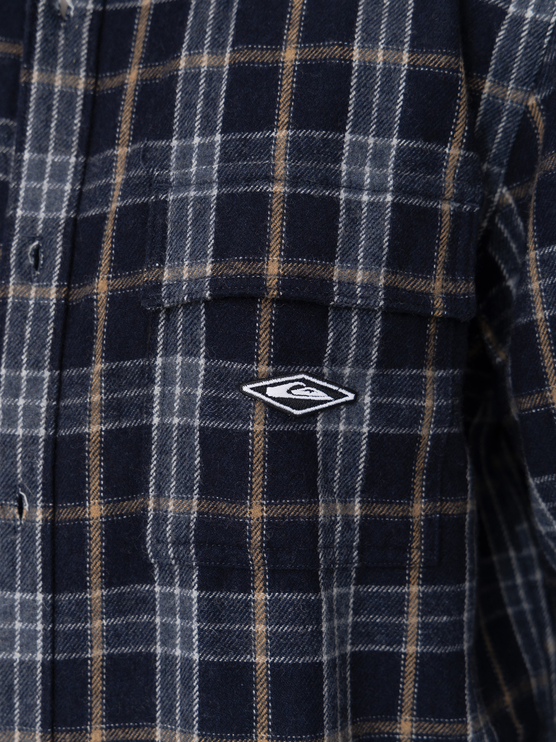Quiksilver Diamond Wool Ing (dark navy diamond check)