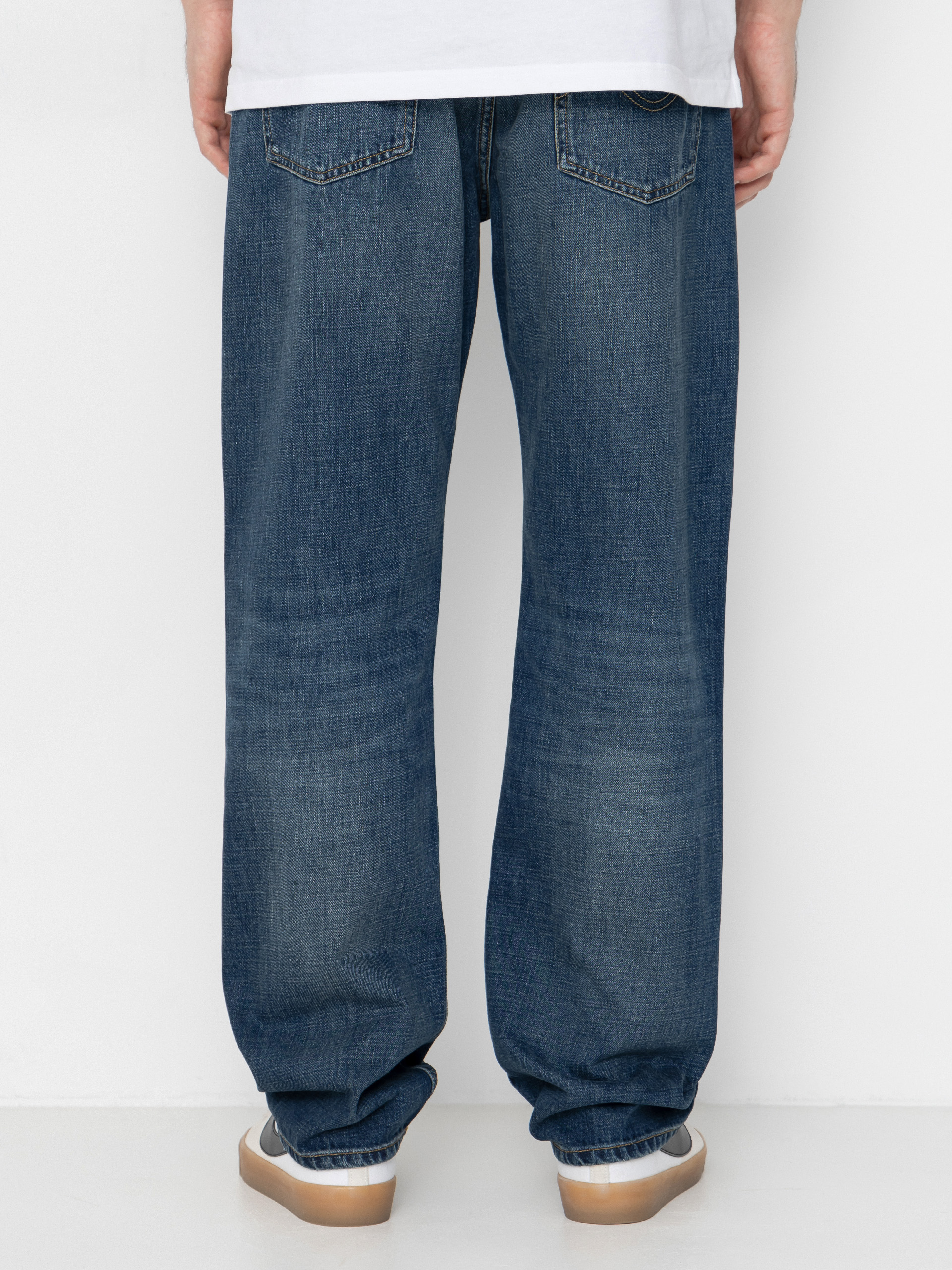 Carhartt WIP Marlow Kisnadrág (blue/dark used wash)