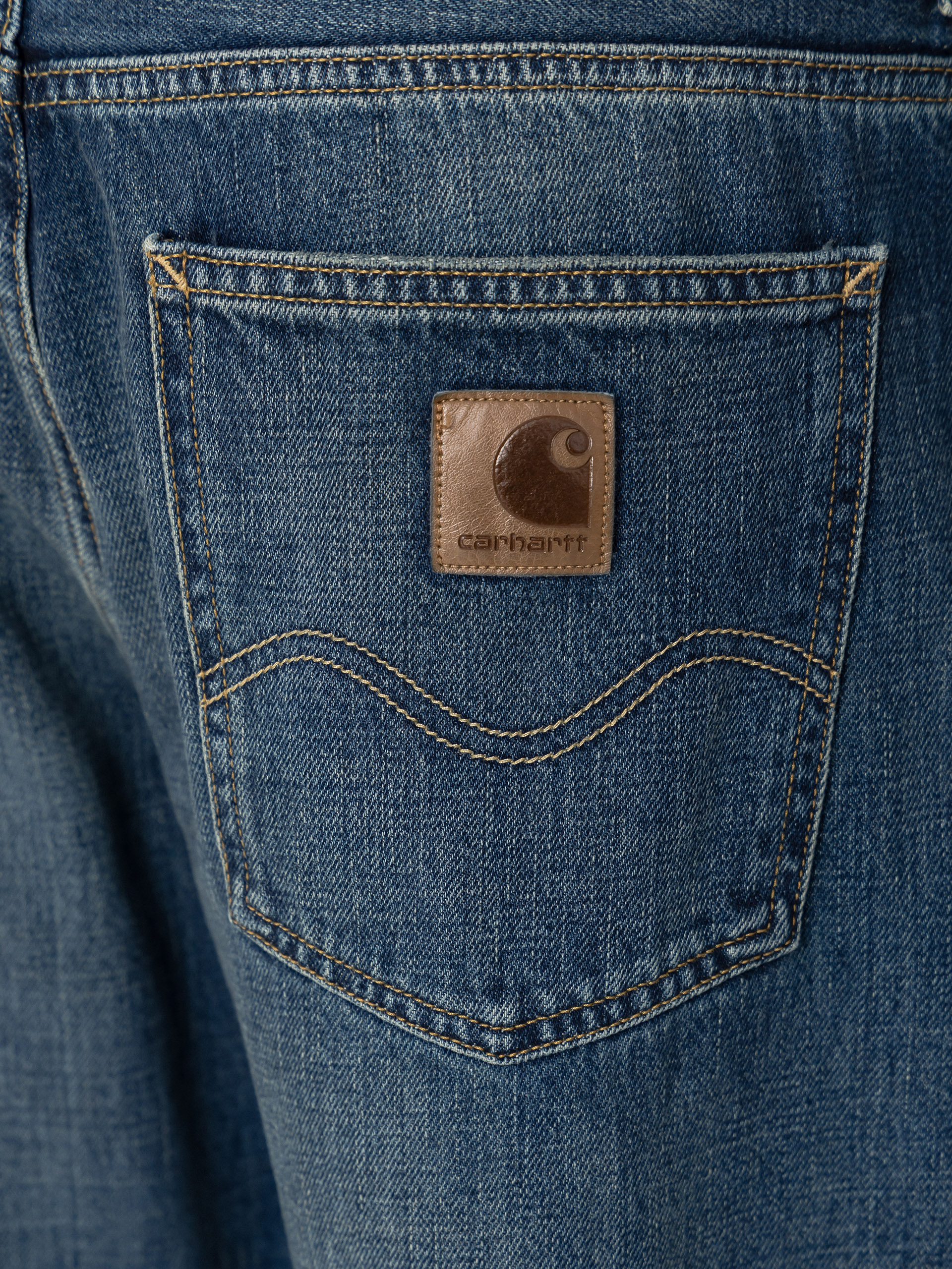 Carhartt WIP Marlow Kisnadrág (blue/dark used wash)