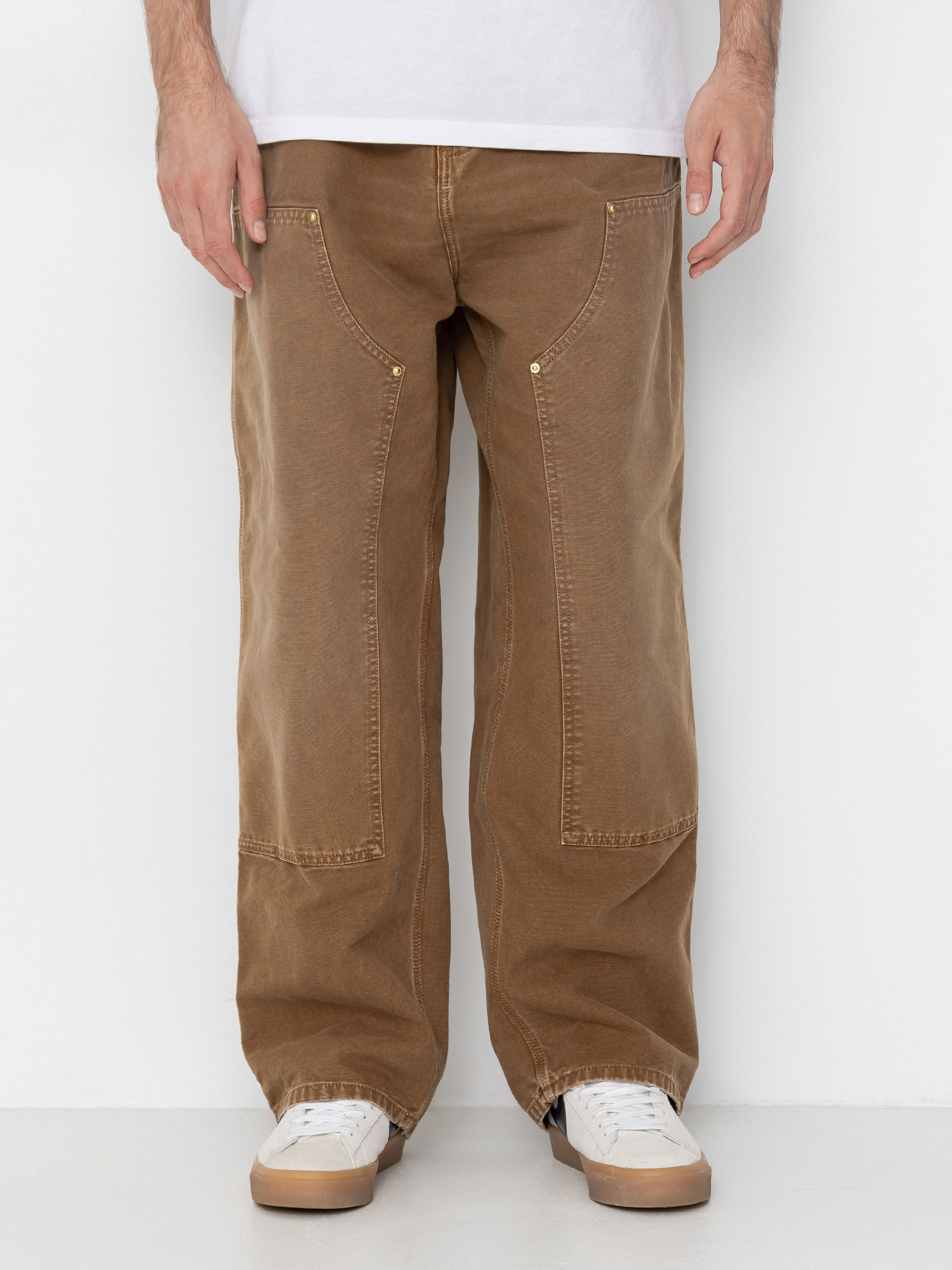 Kisnadrág Carhartt WIP OG Double Knee (hamilton brown)
