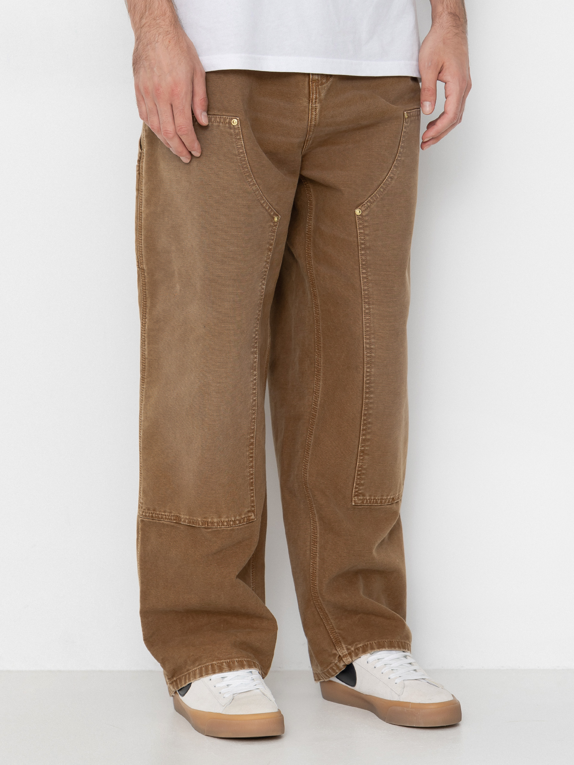 Kisnadrág Carhartt WIP OG Double Knee (hamilton brown)