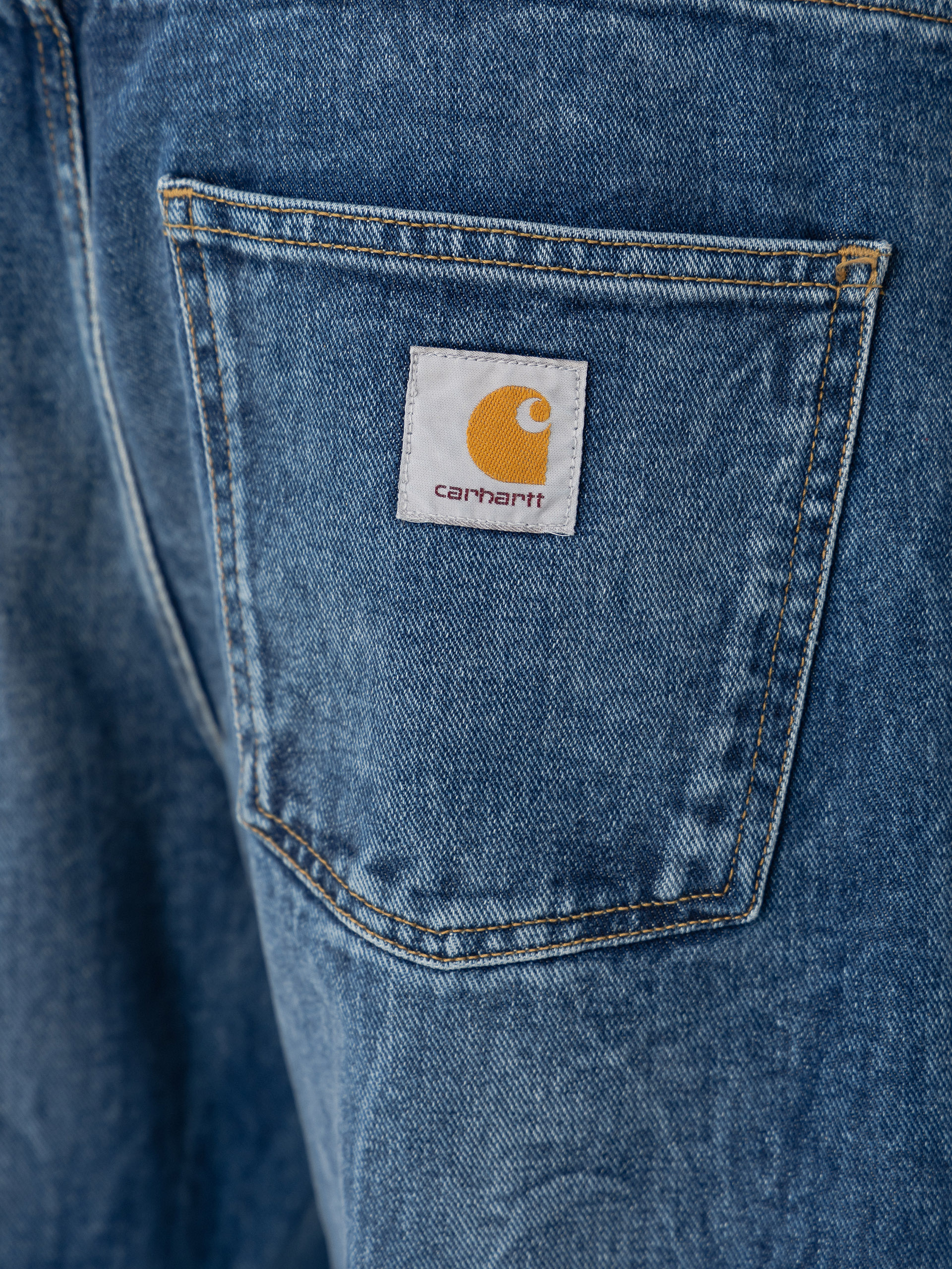Carhartt WIP Newel Kisnadrág (blue/marble used wash)