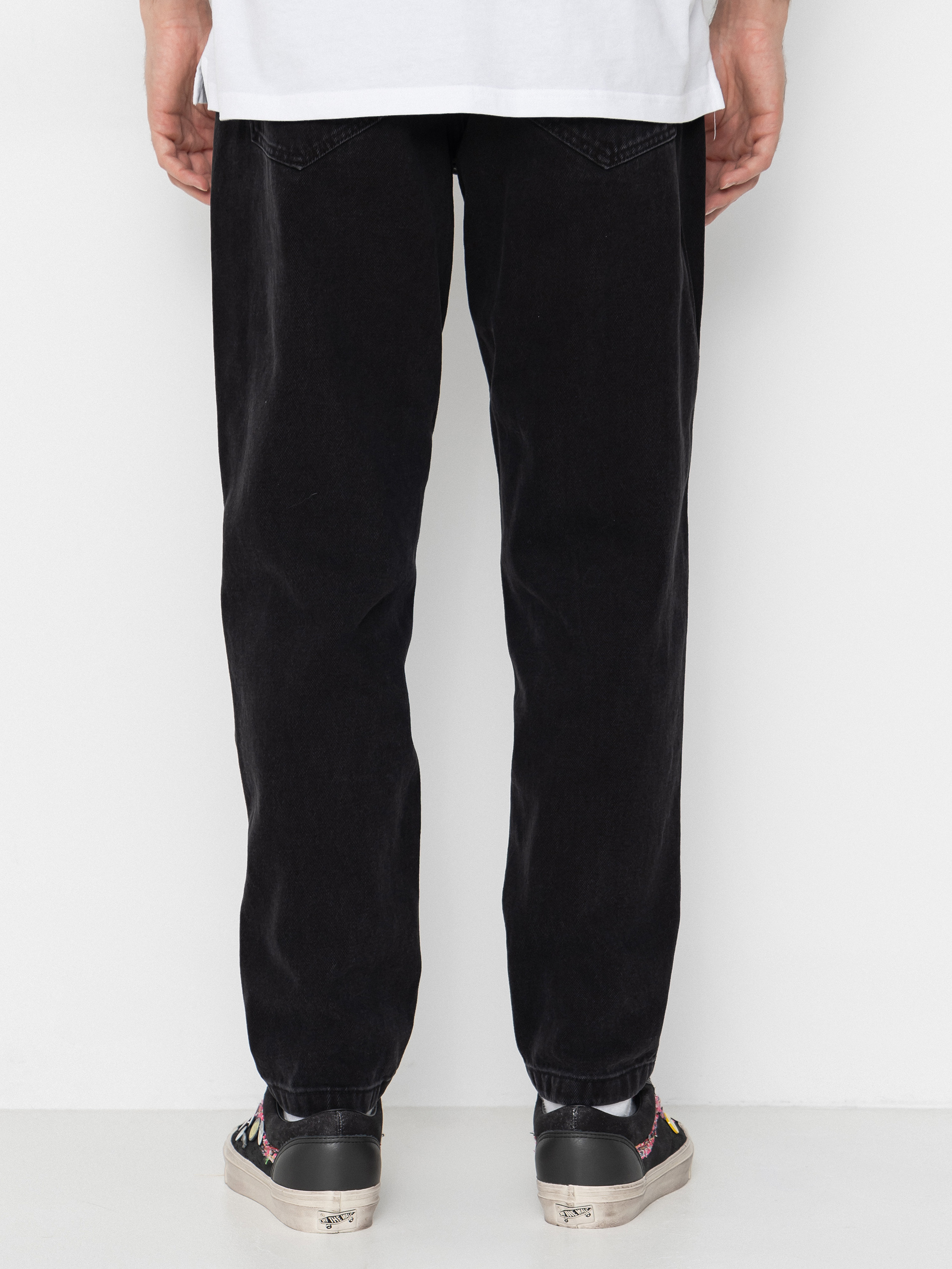 Karl Kani Small Signature Tapered Five Pocket Denim Kisnadrág (black)