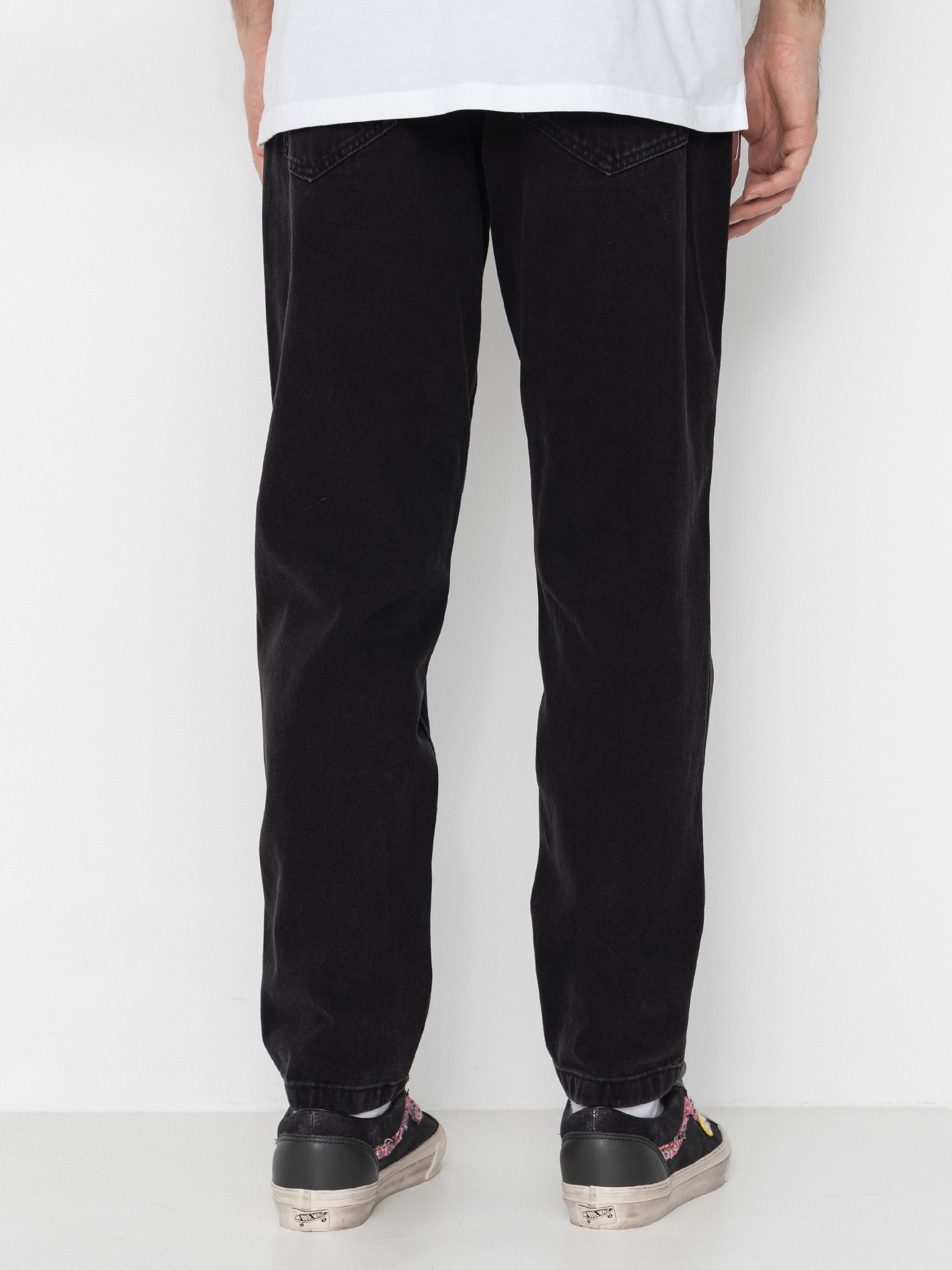 Karl Kani Small Signature Tapered Five Pocket Denim Kisnadrág (black)