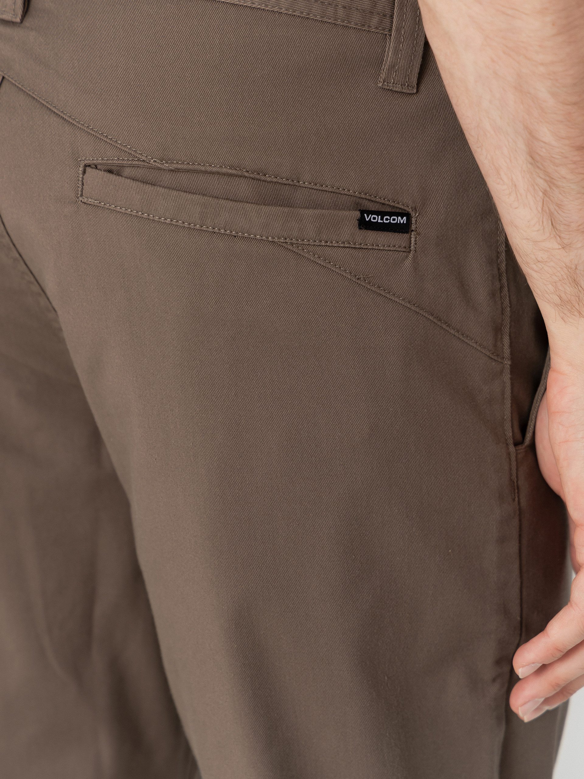 Volcom Frickin Modern Stret Kisnadrág (mushroom)