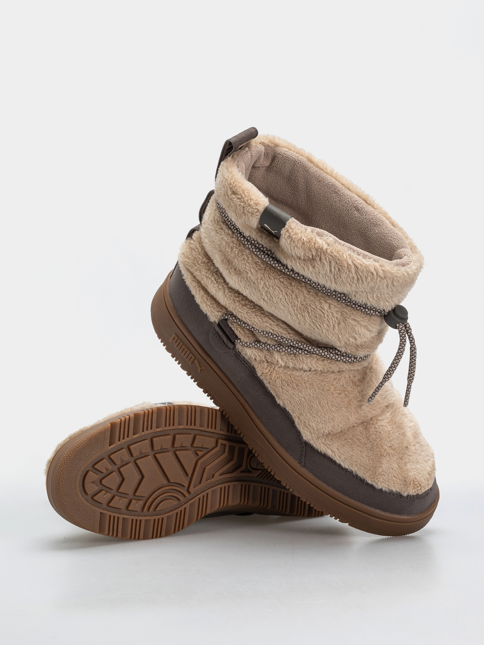 Puma Snowbae Suede Wmn Cipők (birch/matte bronze)