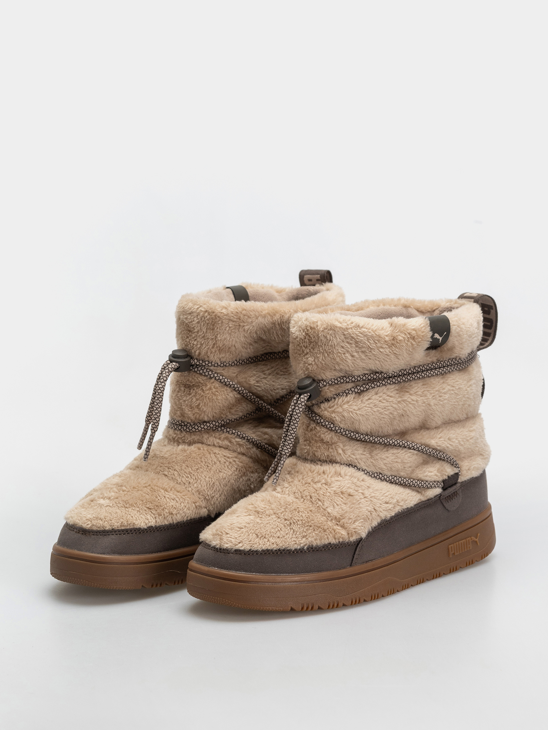 Puma Snowbae Suede Wmn Cipők (birch/matte bronze)