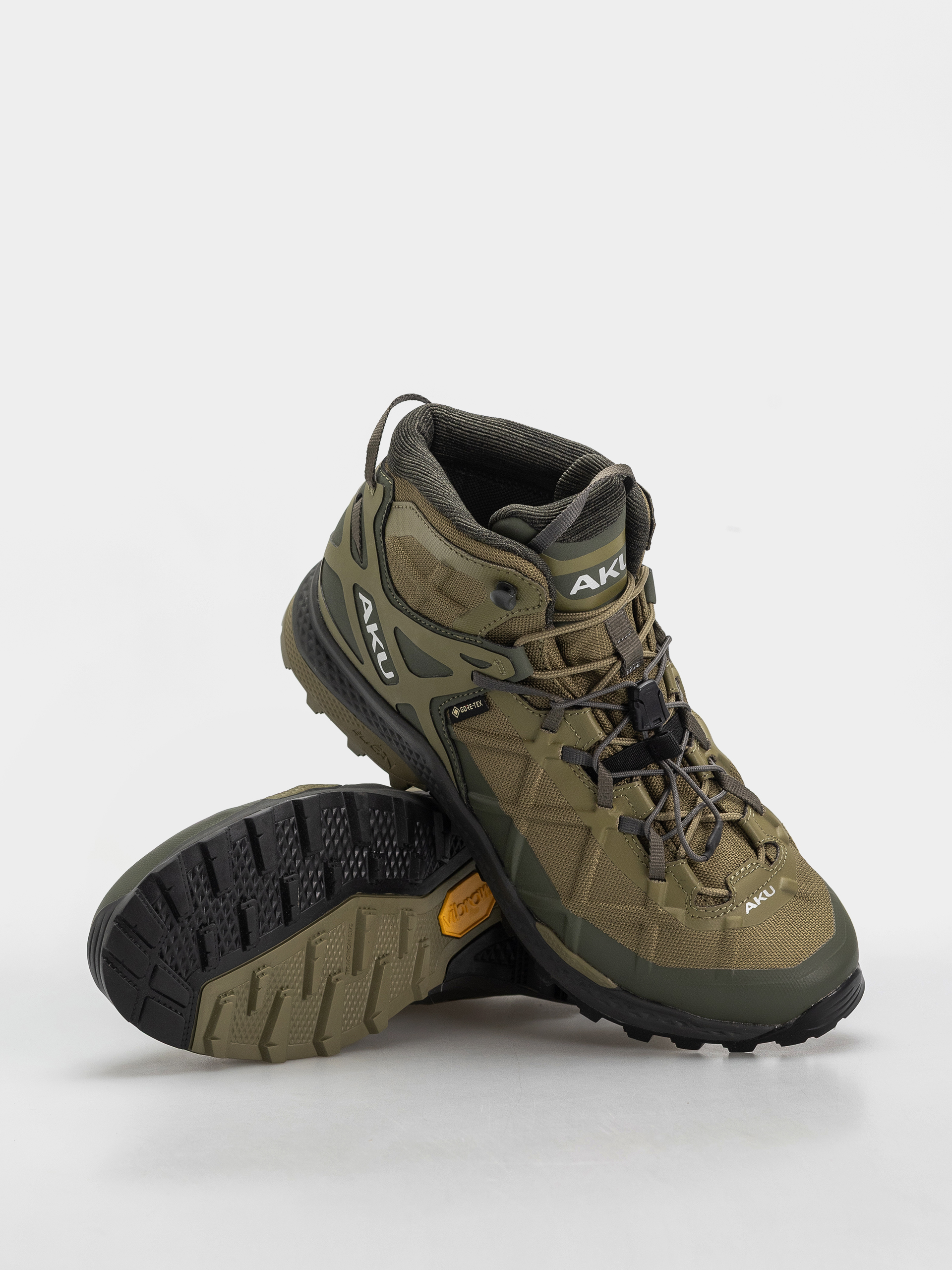 AKU Rocket Mid GTX Cipők (olive/anthracite)