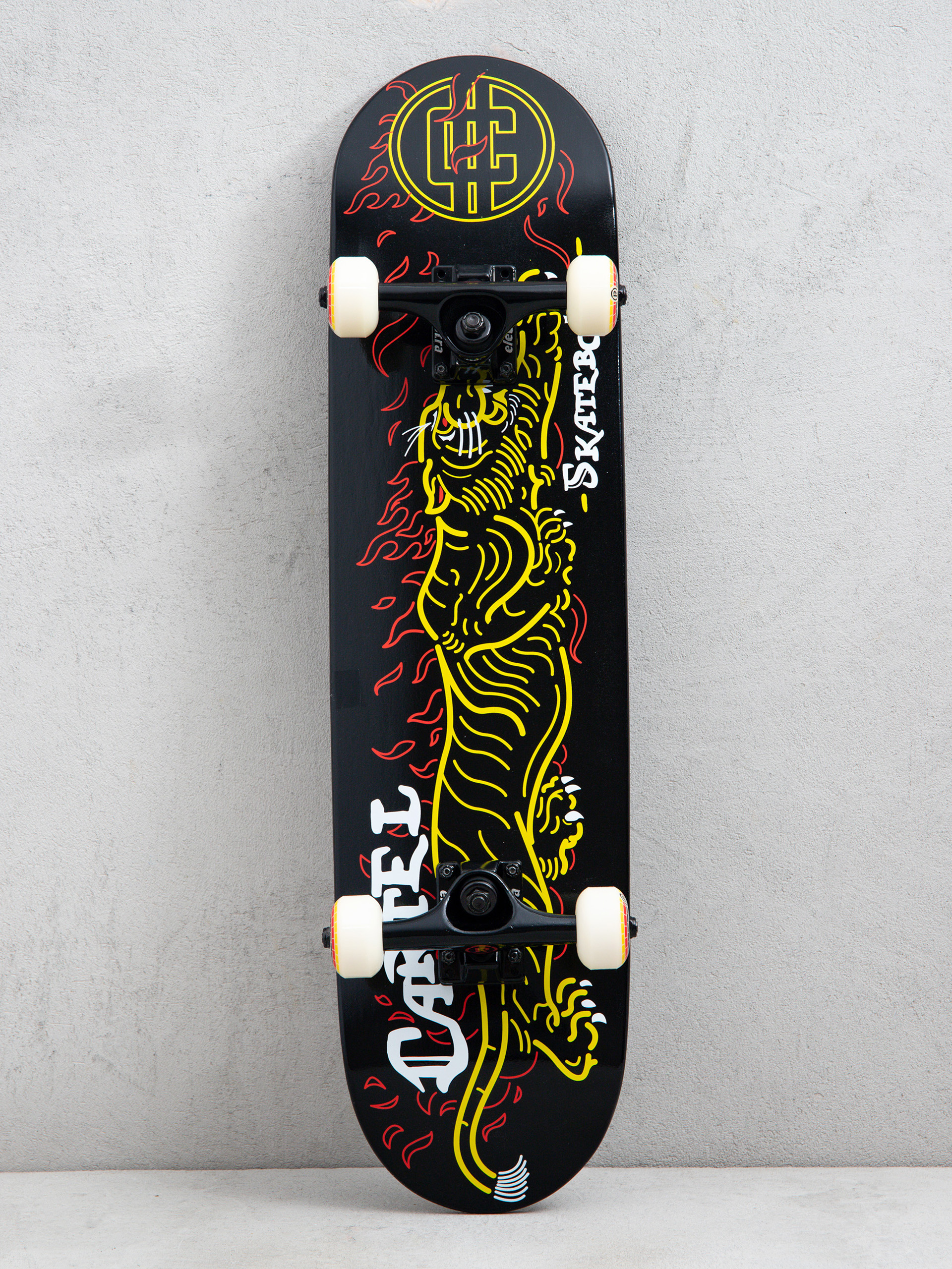 Cartel Skateboards Tiger Komplett gördeszka (black)