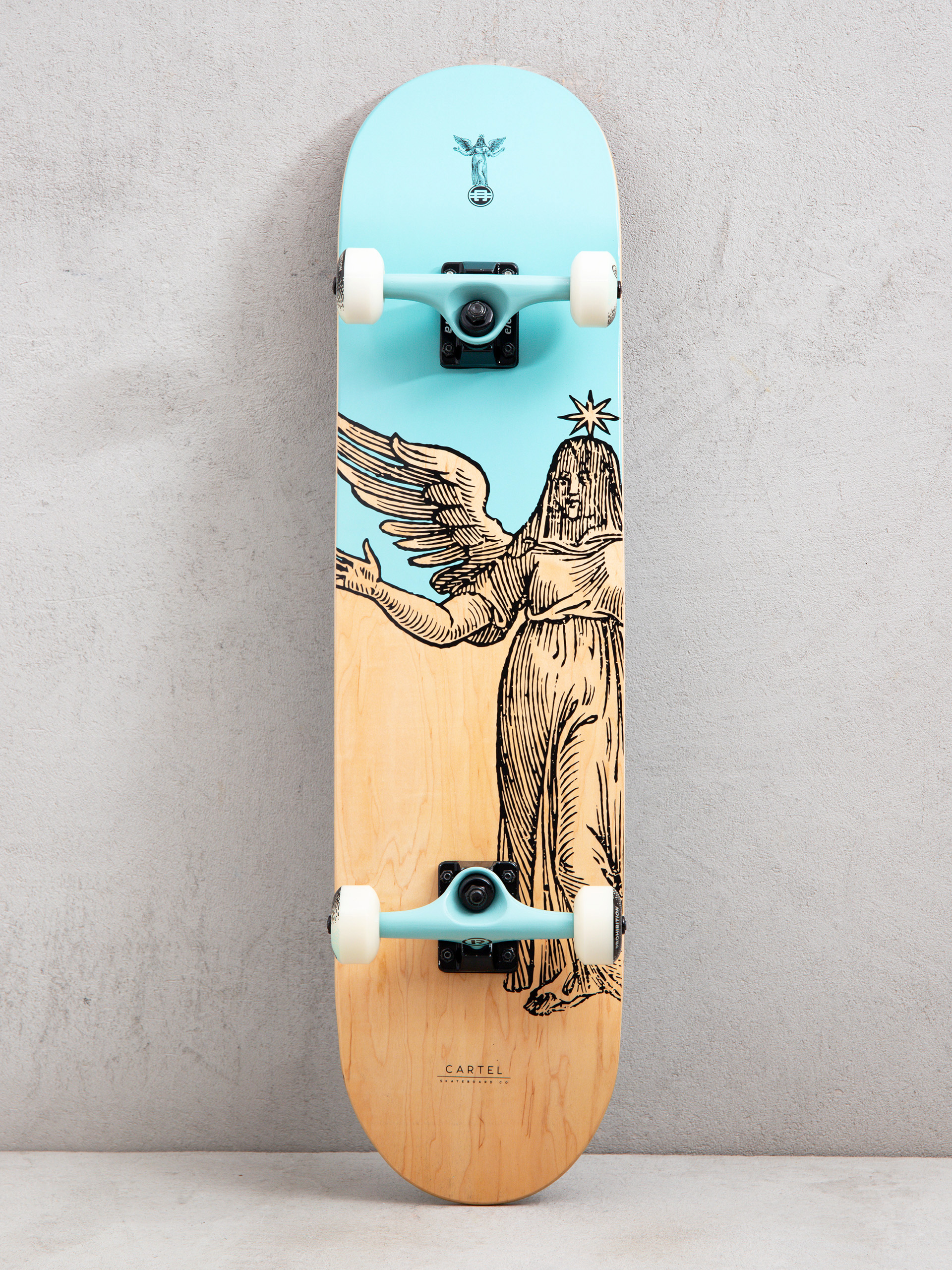 Komplett gördeszka Cartel Skateboards Virgen (jade)
