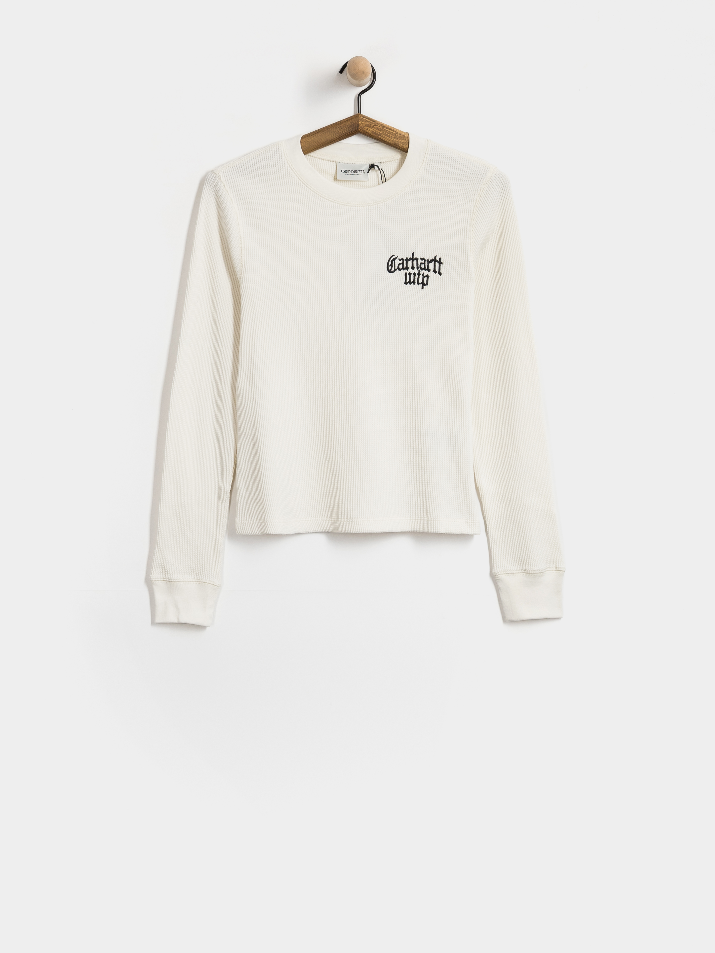 Carhartt WIP Blackletter Waffle T S Wmn Hosszú ujjú felső (wax/black)