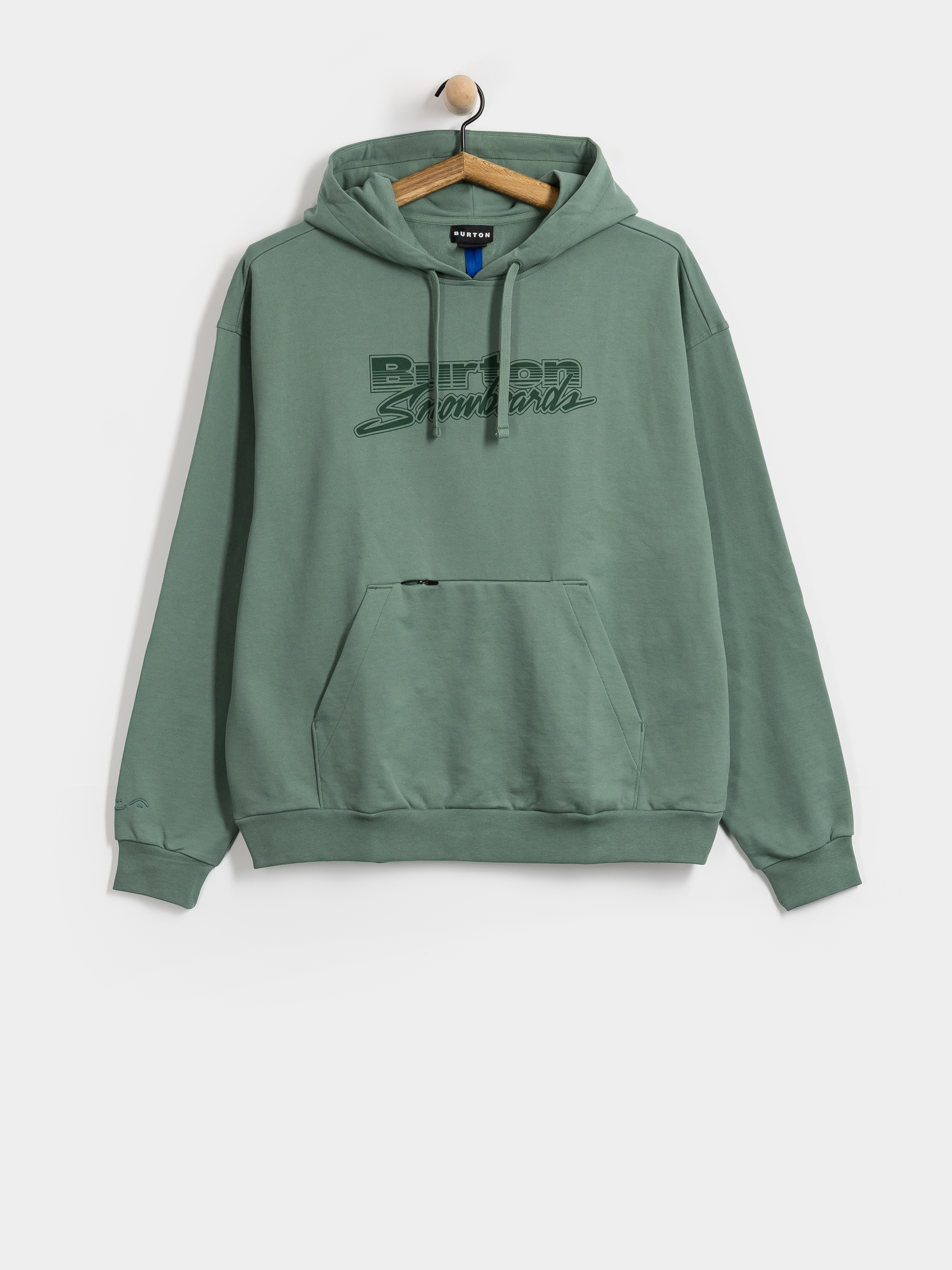 Kapucnis pulóver Burton X Zeb Standard HD (chillin green)