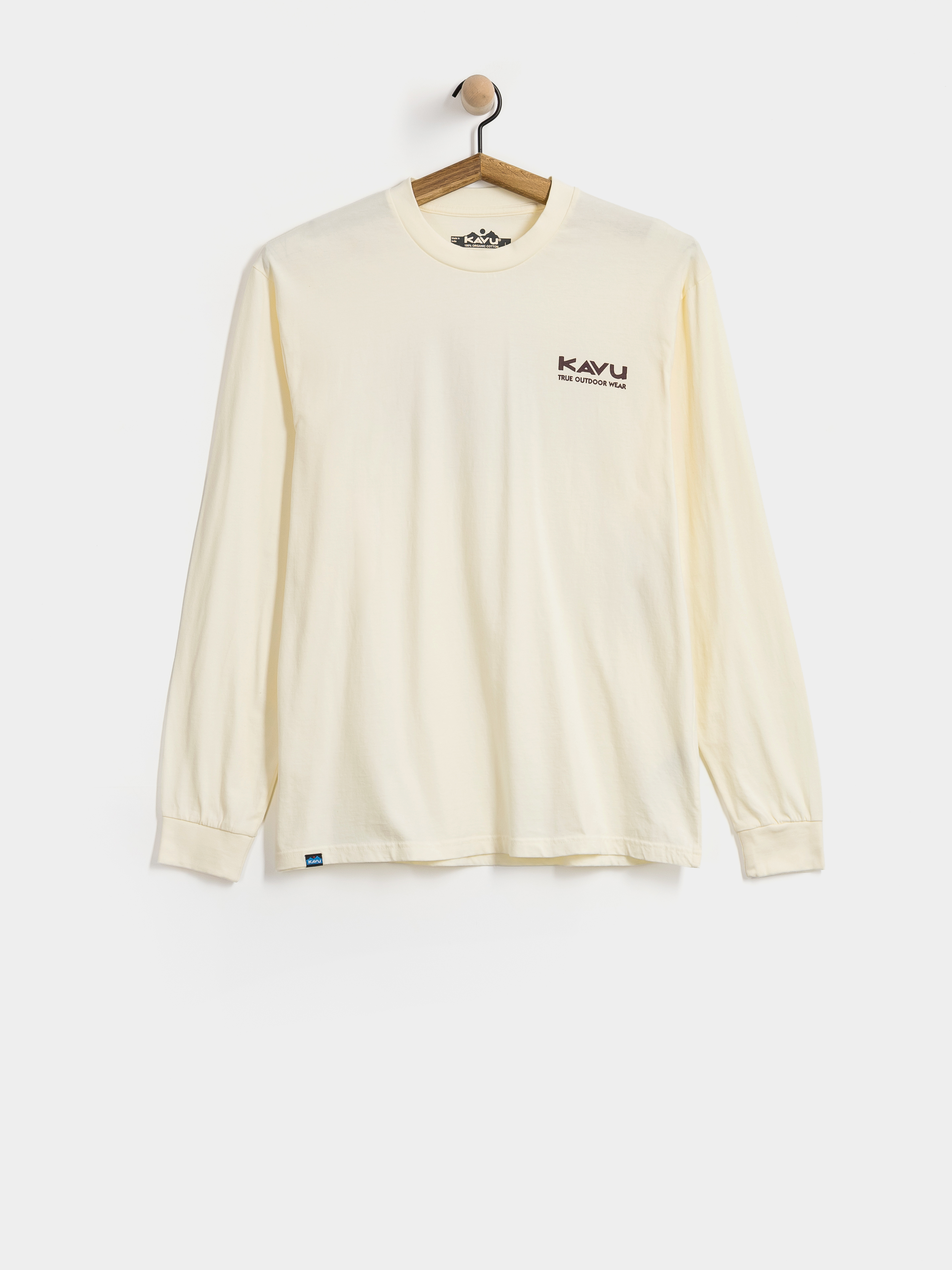 Hosszú ujjú felső Kavu LS True Fade (off white)