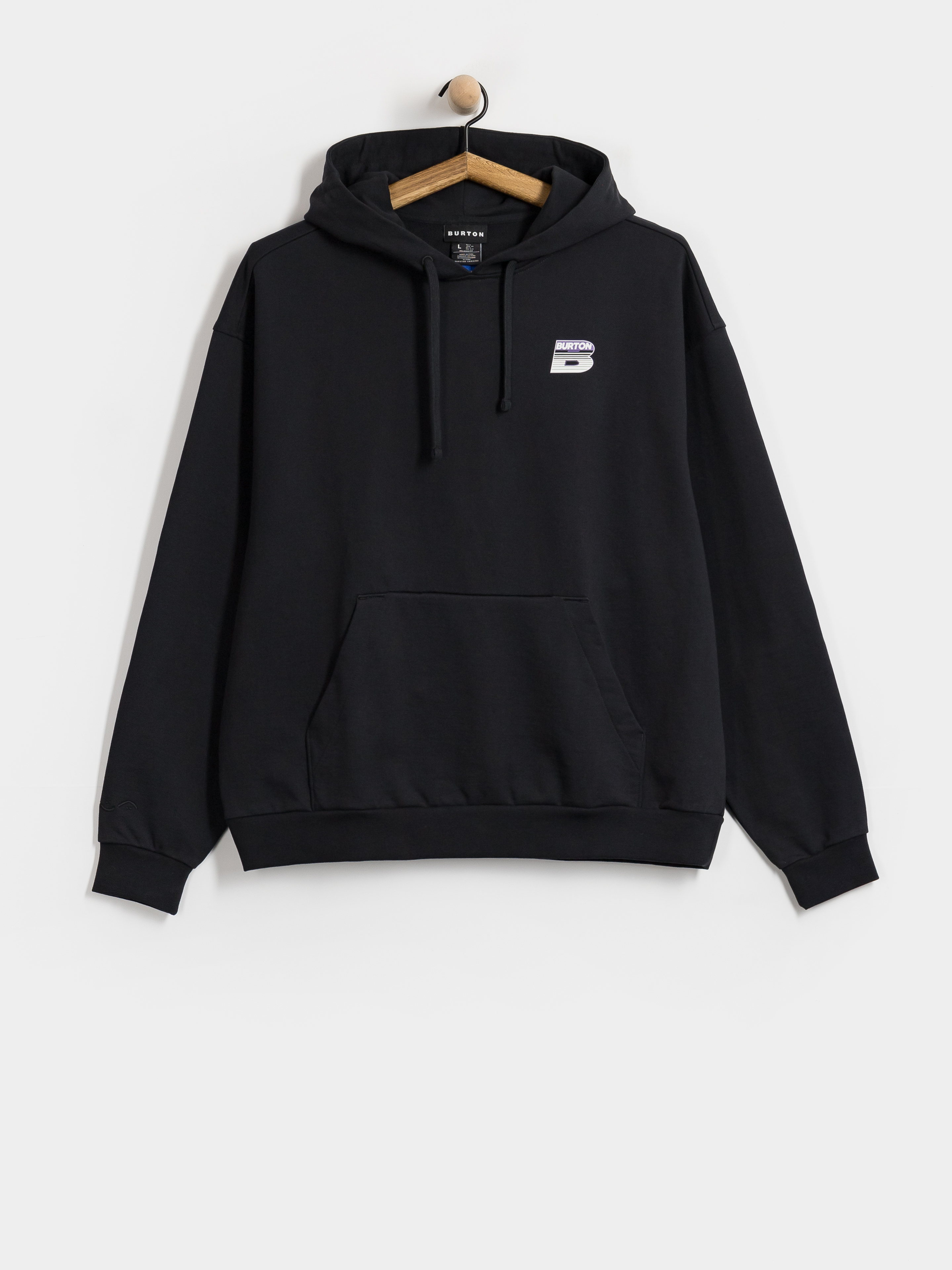 Kapucnis pulu00f3ver Burton X Zeb Standard HD (true black)