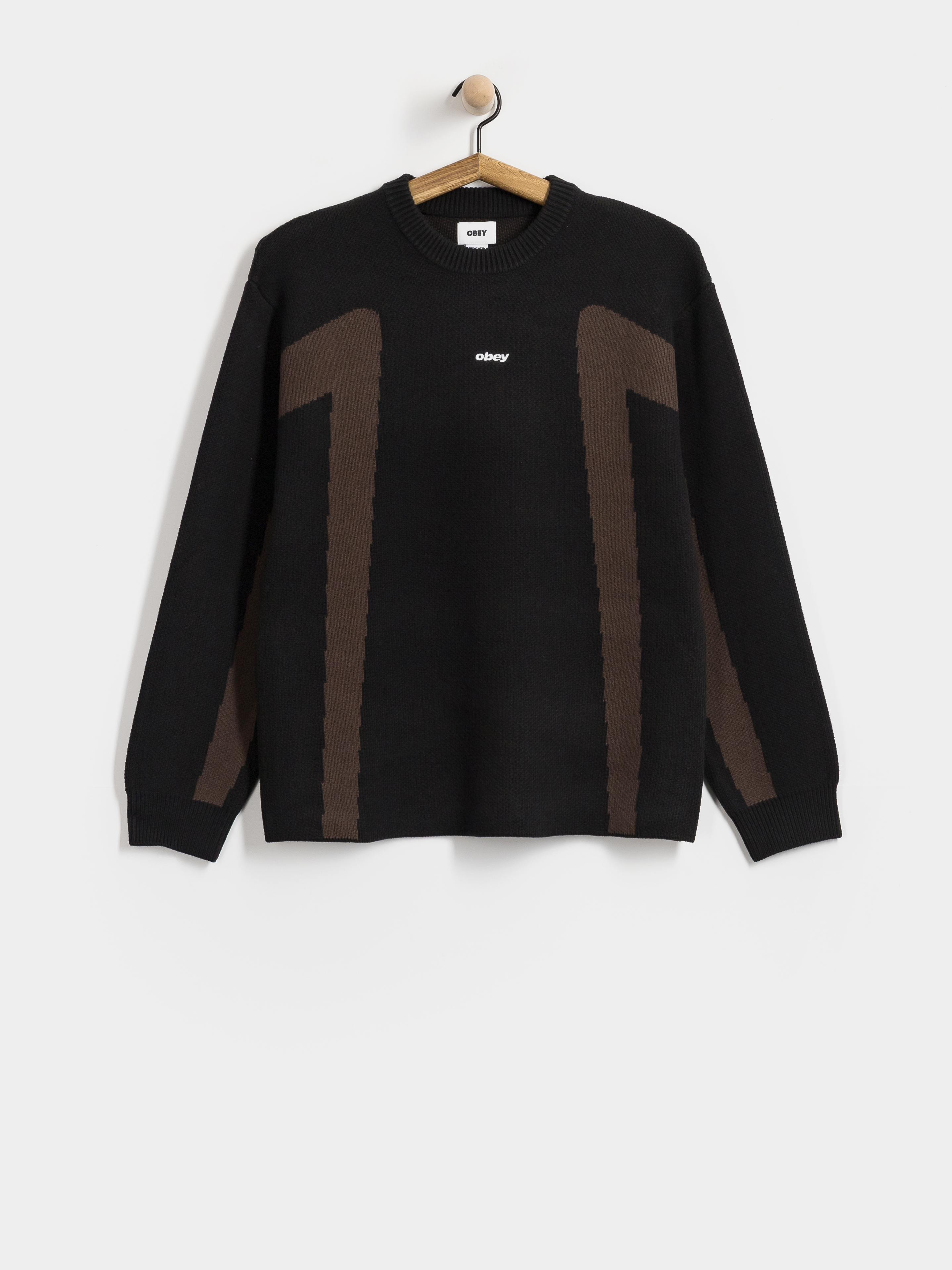 OBEY Brann Pulóver (digital black multi)