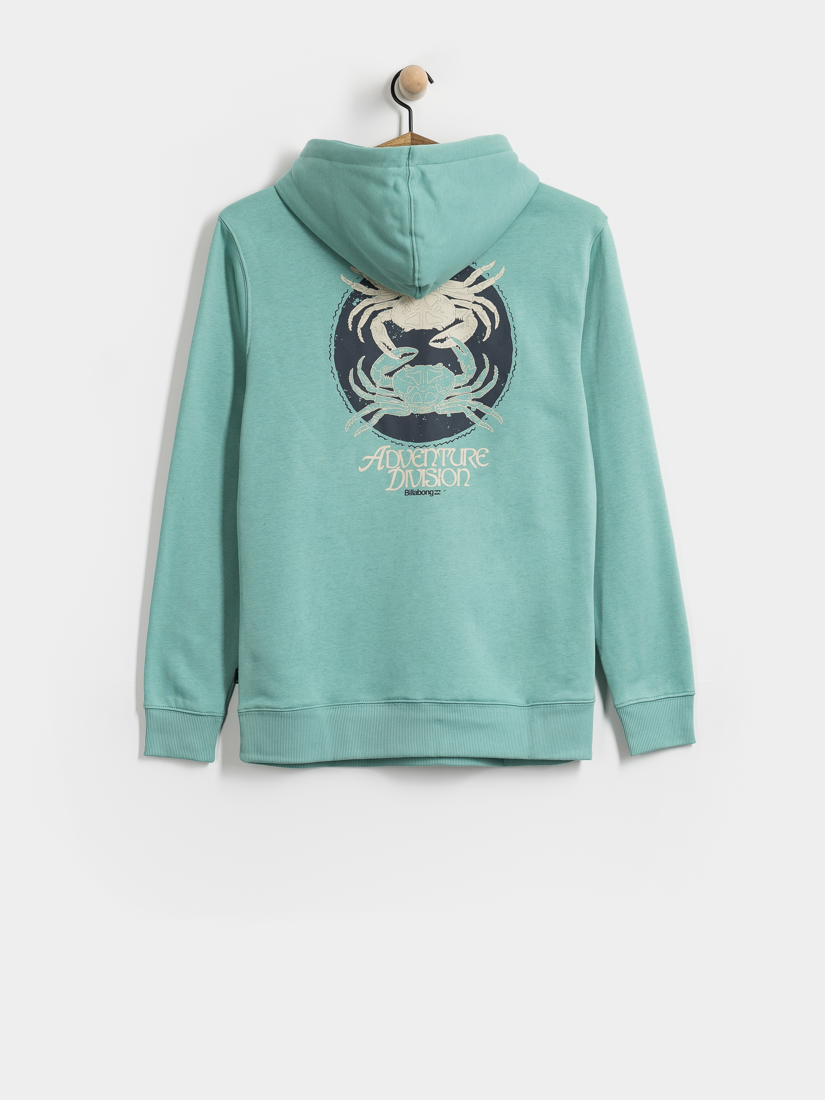Kapucnis pulóver Billabong Compass HD (jade grey)