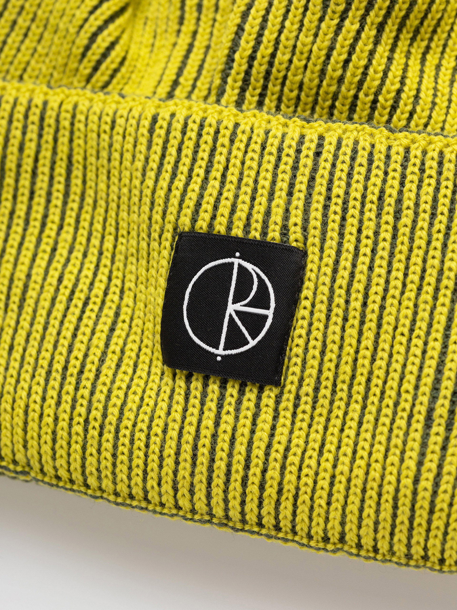 Polar Skate Lines Merino Sapka (chartreuse/army green)