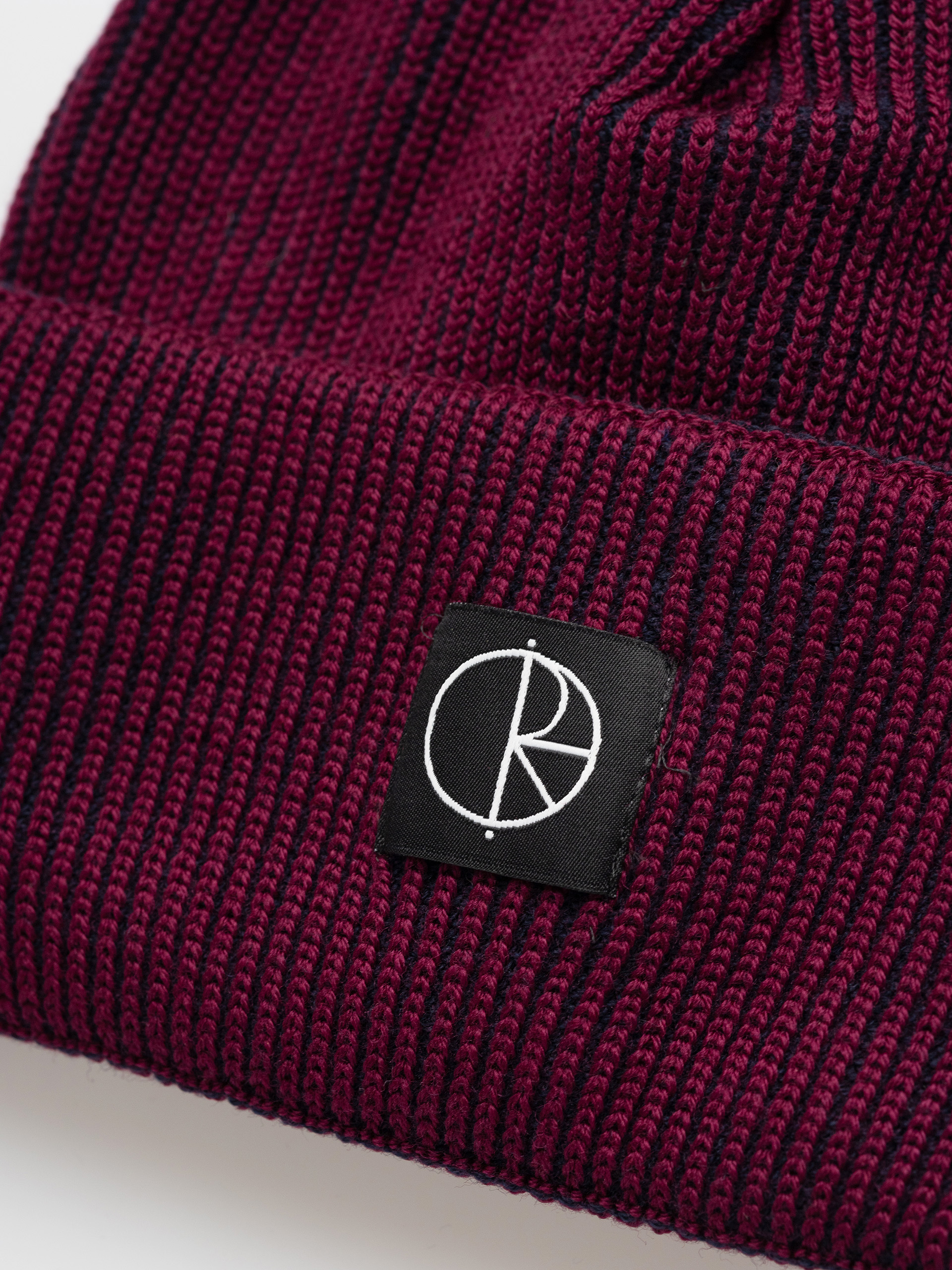 Polar Skate Lines Merino Sapka (wine/navy)