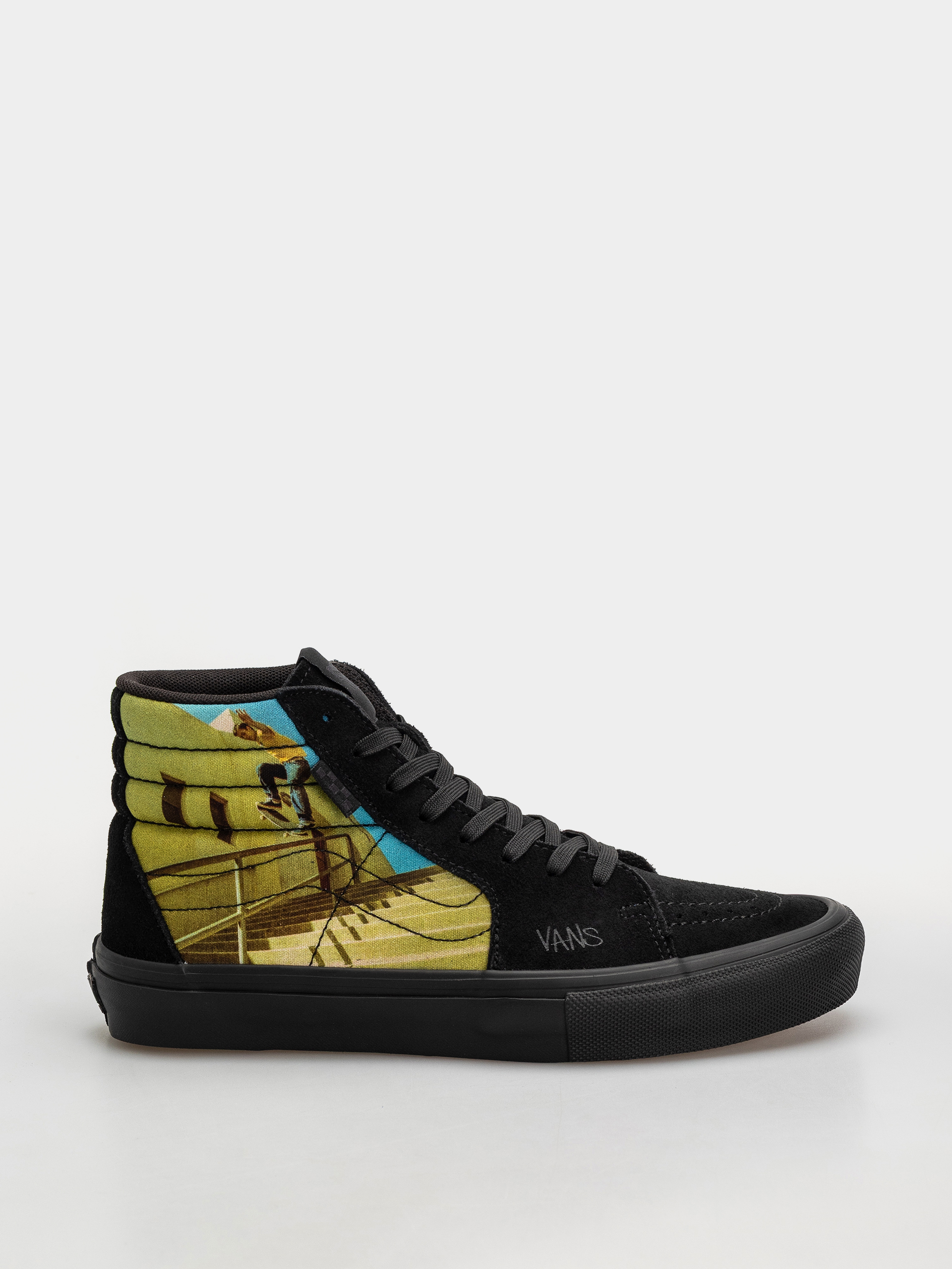 Vans Skate Sk8 Hi Cipők (black/multi)