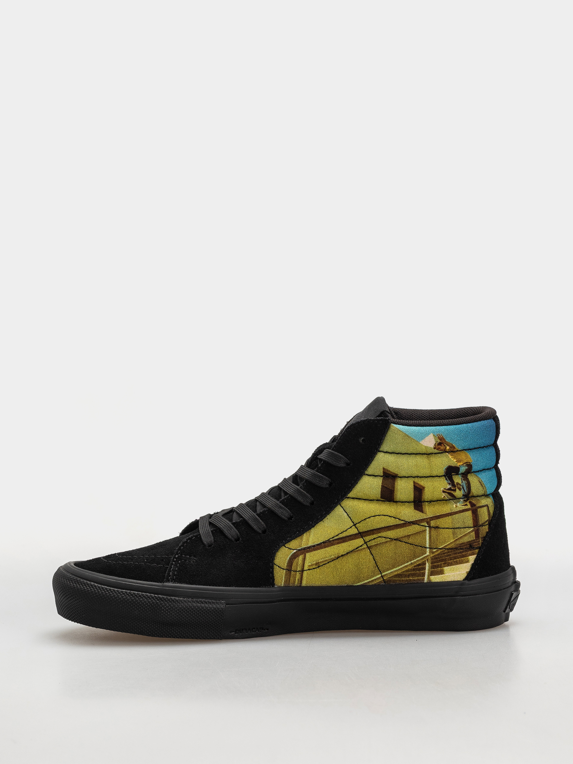 Vans Skate Sk8 Hi Cipők (black/multi)