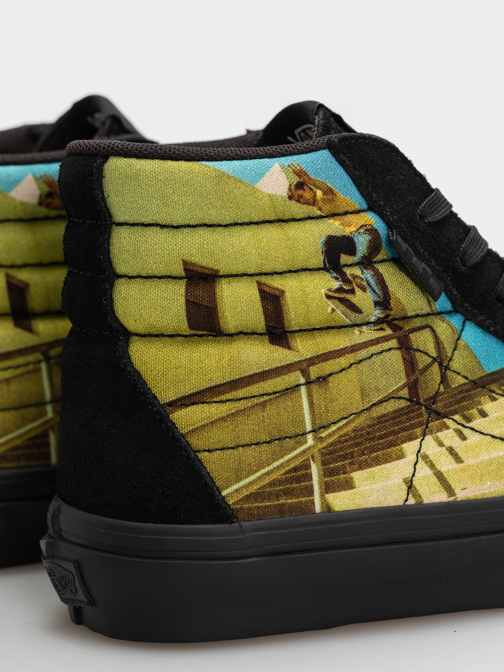 Vans Skate Sk8 Hi Cipők (black/multi)