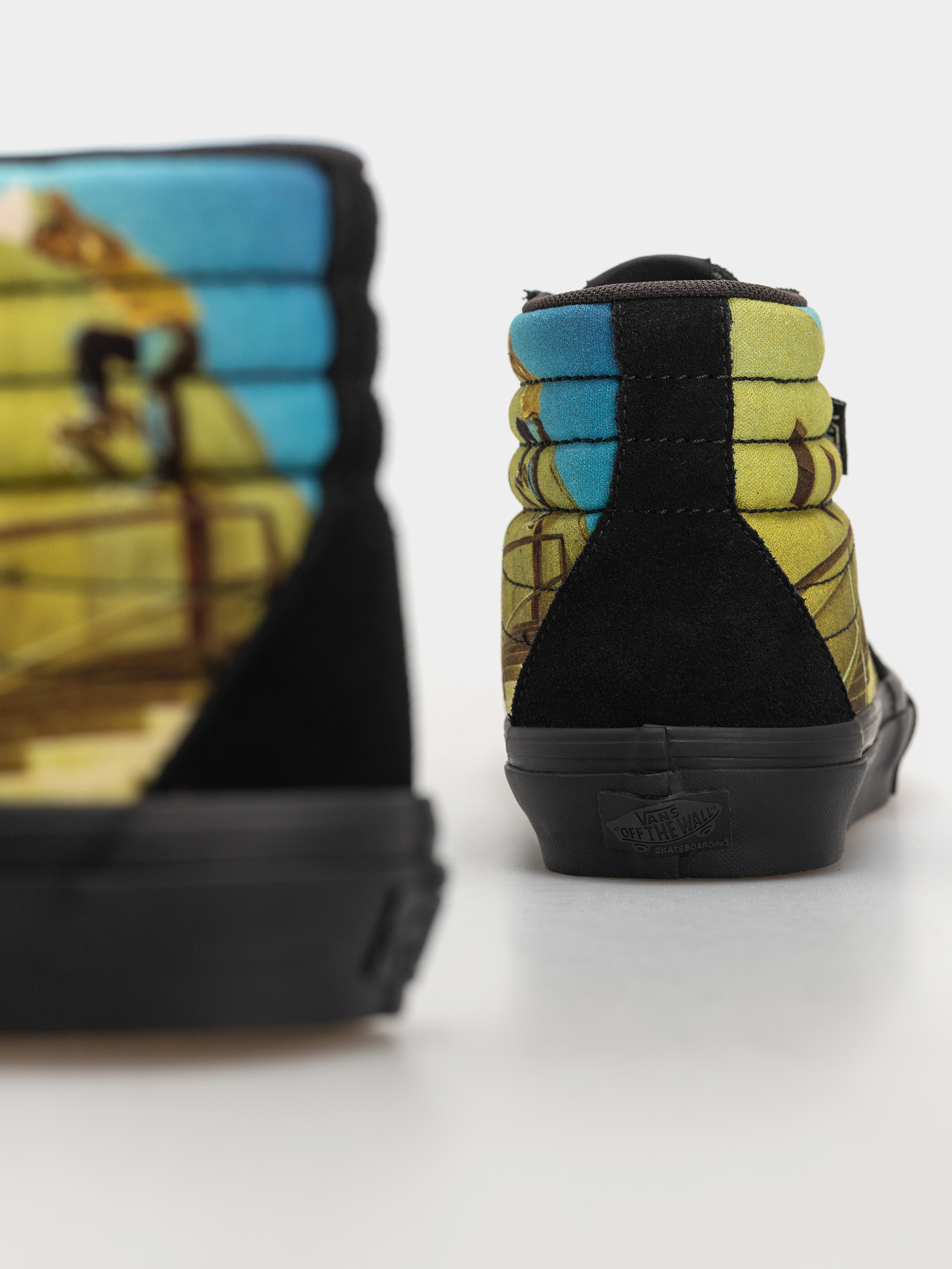 Vans Skate Sk8 Hi Cipők (black/multi)