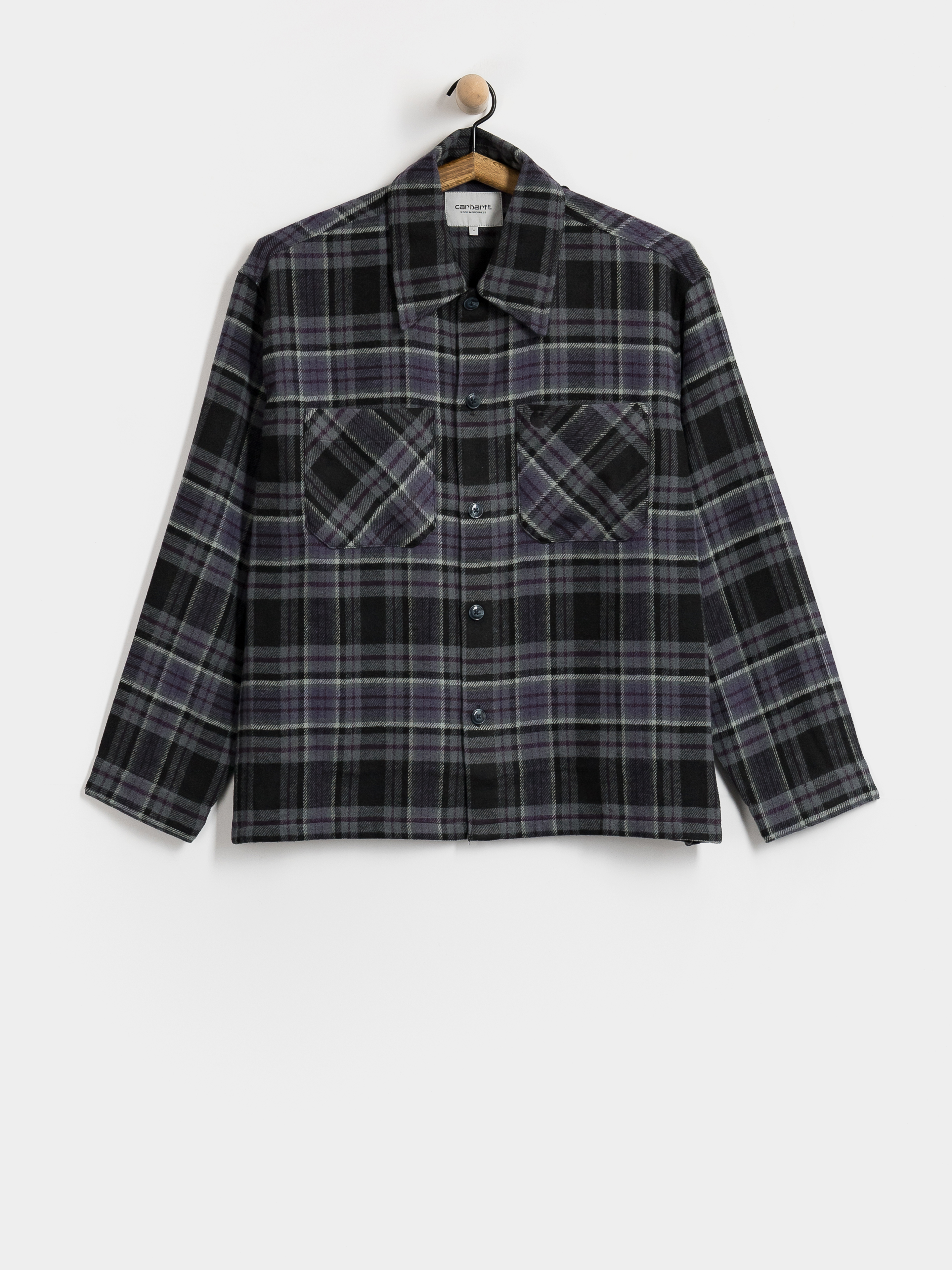 Carhartt WIP Parson Ing (parson check shady purple)