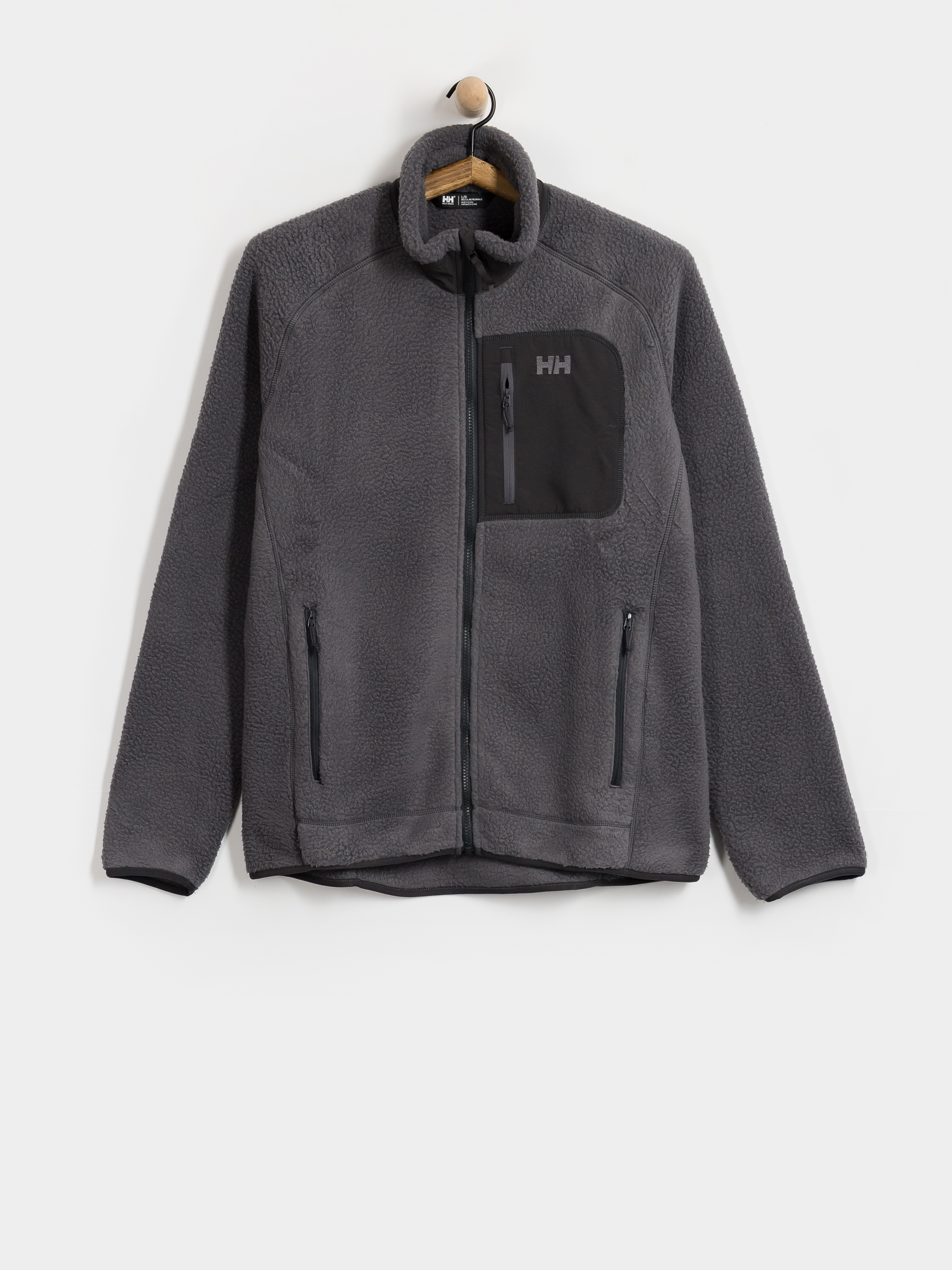 Polár pulóver Helly Hansen Panorama Pile Block (thunder grey)
