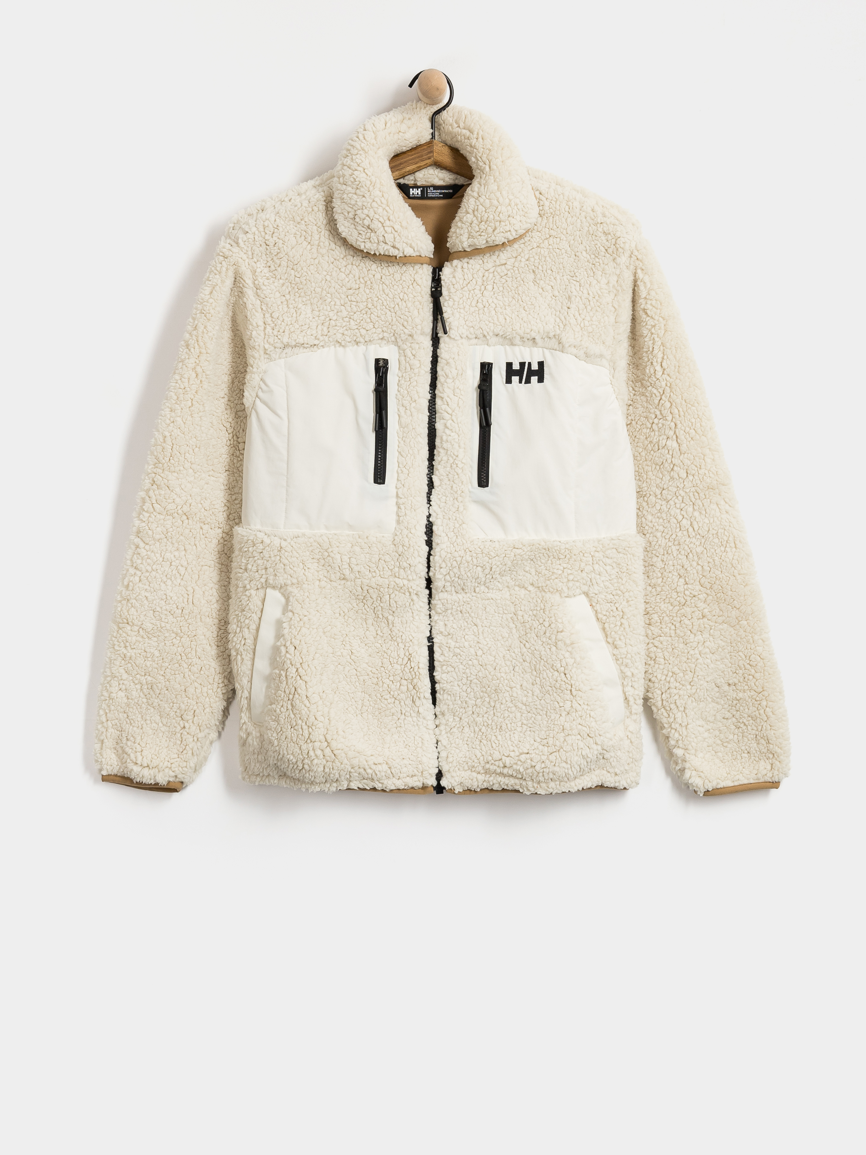 Polár pulóver Helly Hansen Moonlit Pile (cream)