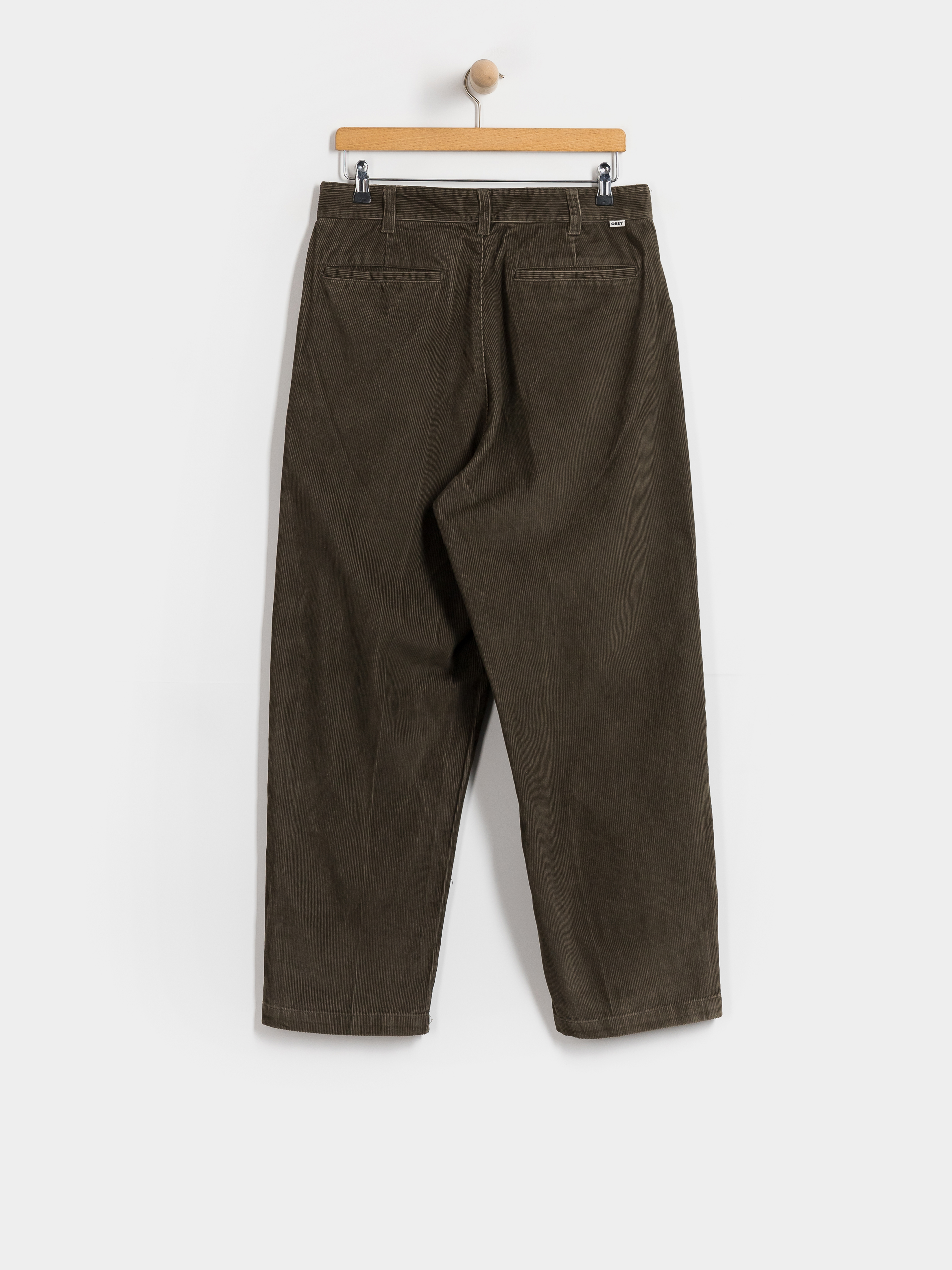 Kisnadrág OBEY Dean Faded Wash Cord (wren faded wash)