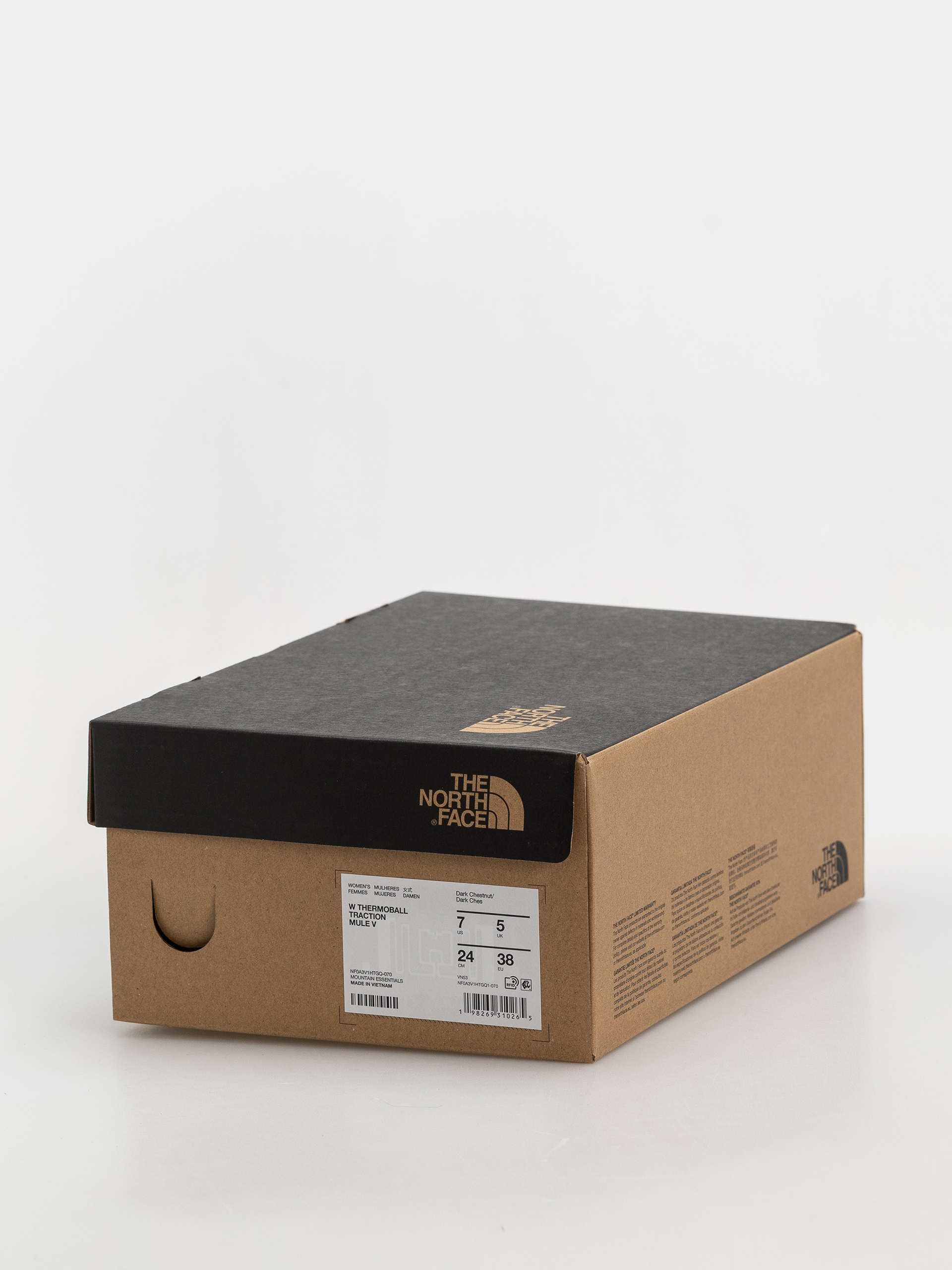 Cipők The North Face Thermoball Traction Mule V Wmn (dark chestnut/dark chestnut)