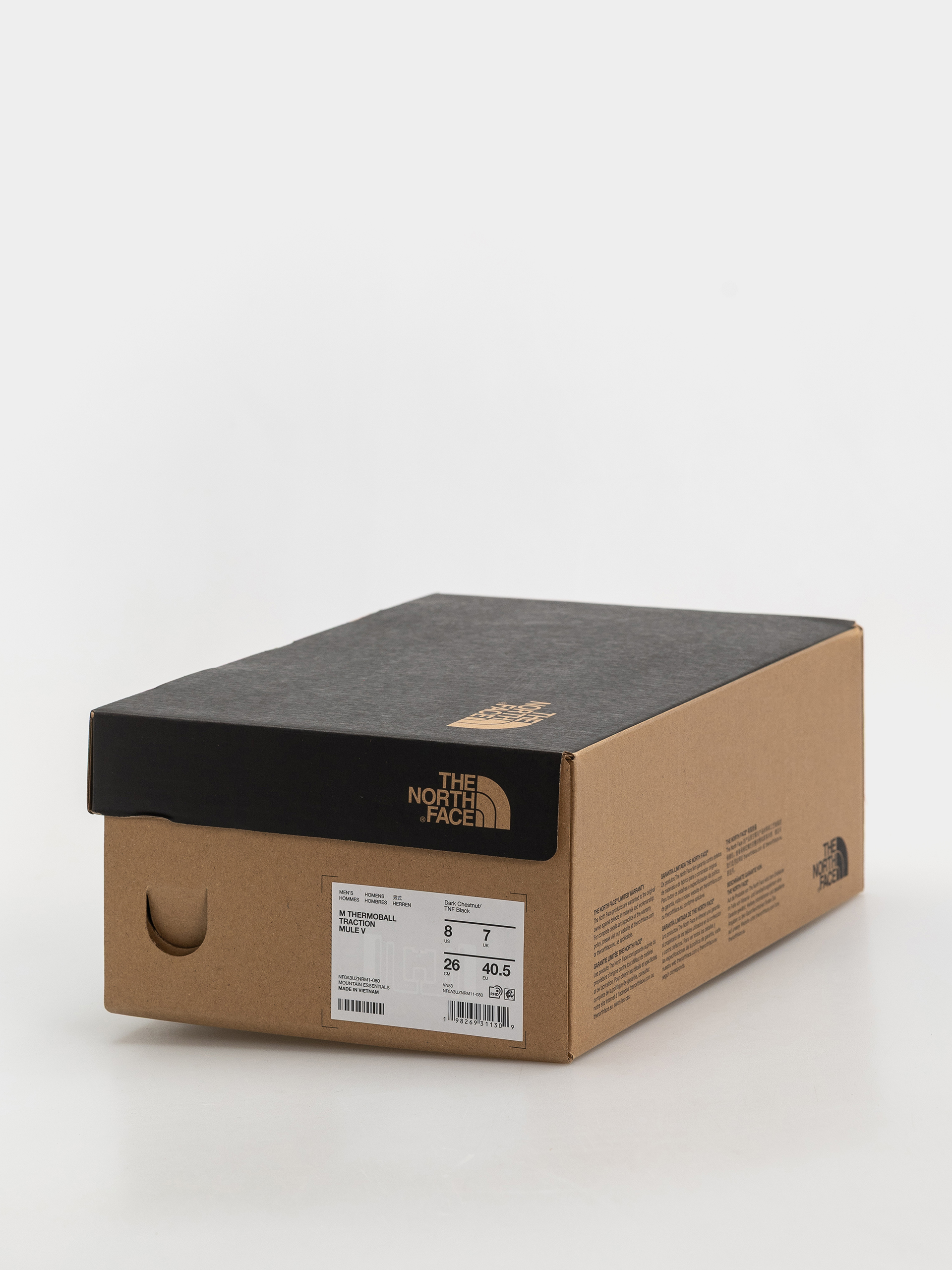 Cipők The North Face Thermoball Traction Mule V (dark chestnut/tnf black)