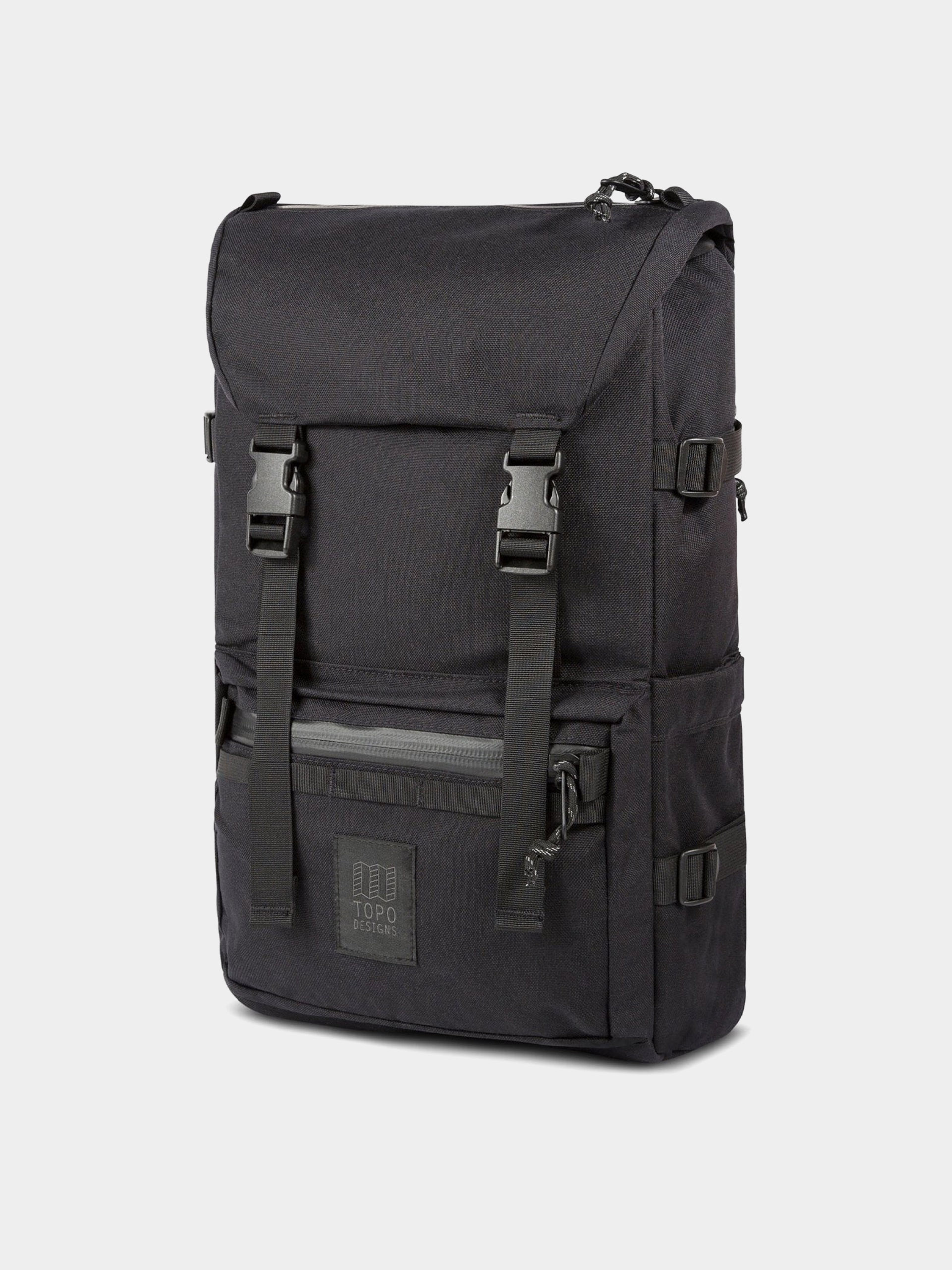 Topo Designs Rover Pack Tech Hátizsák (black/black)