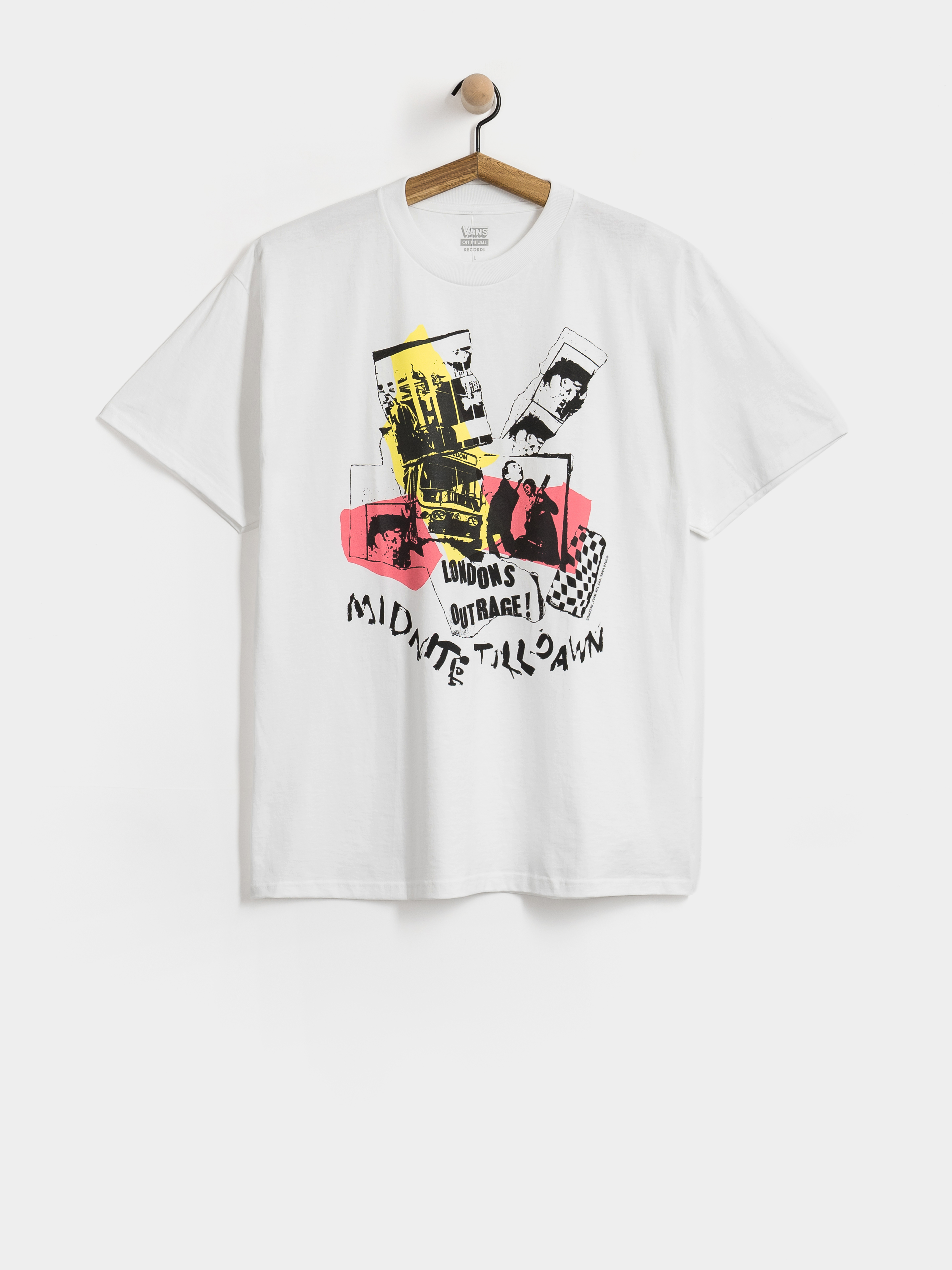 Vans Sex Pistols LondonS Outrage Póló (white)