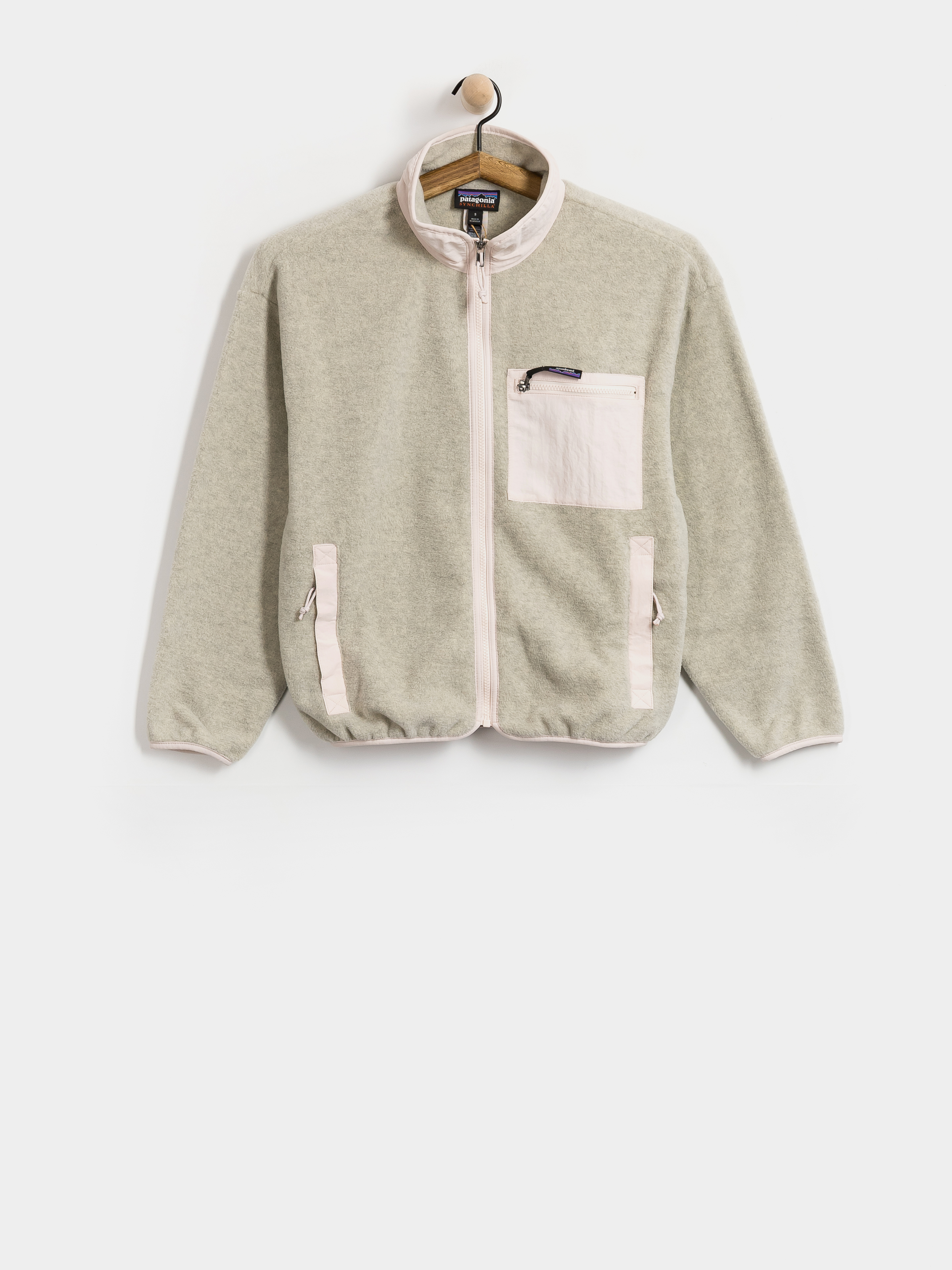 Dzseki Patagonia Synch Wmn (oatmeal heather w/pink frost)