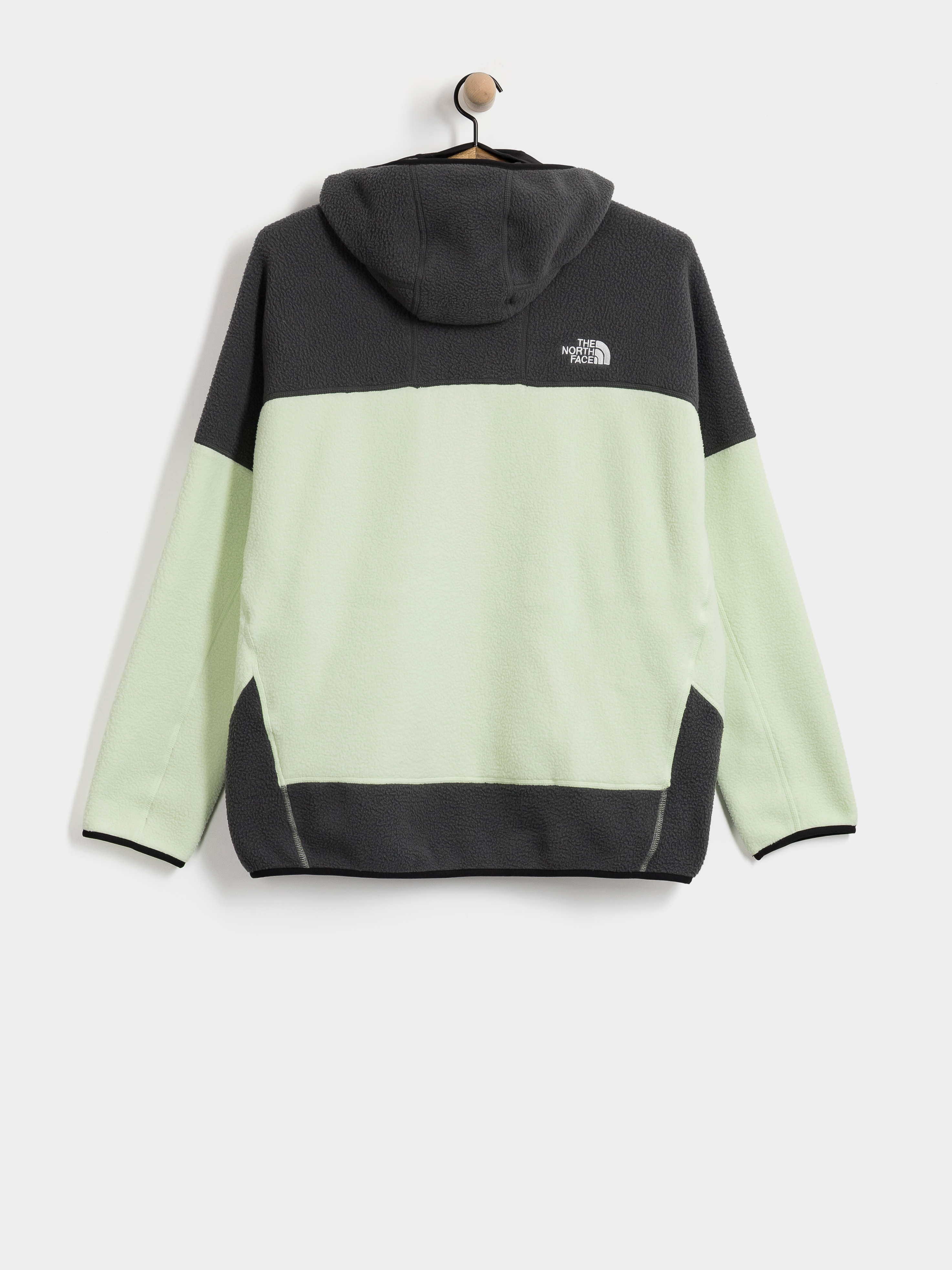 Pulóver The North Face Nse Full Zip Mask Fleece (calcified lime/anthraci)