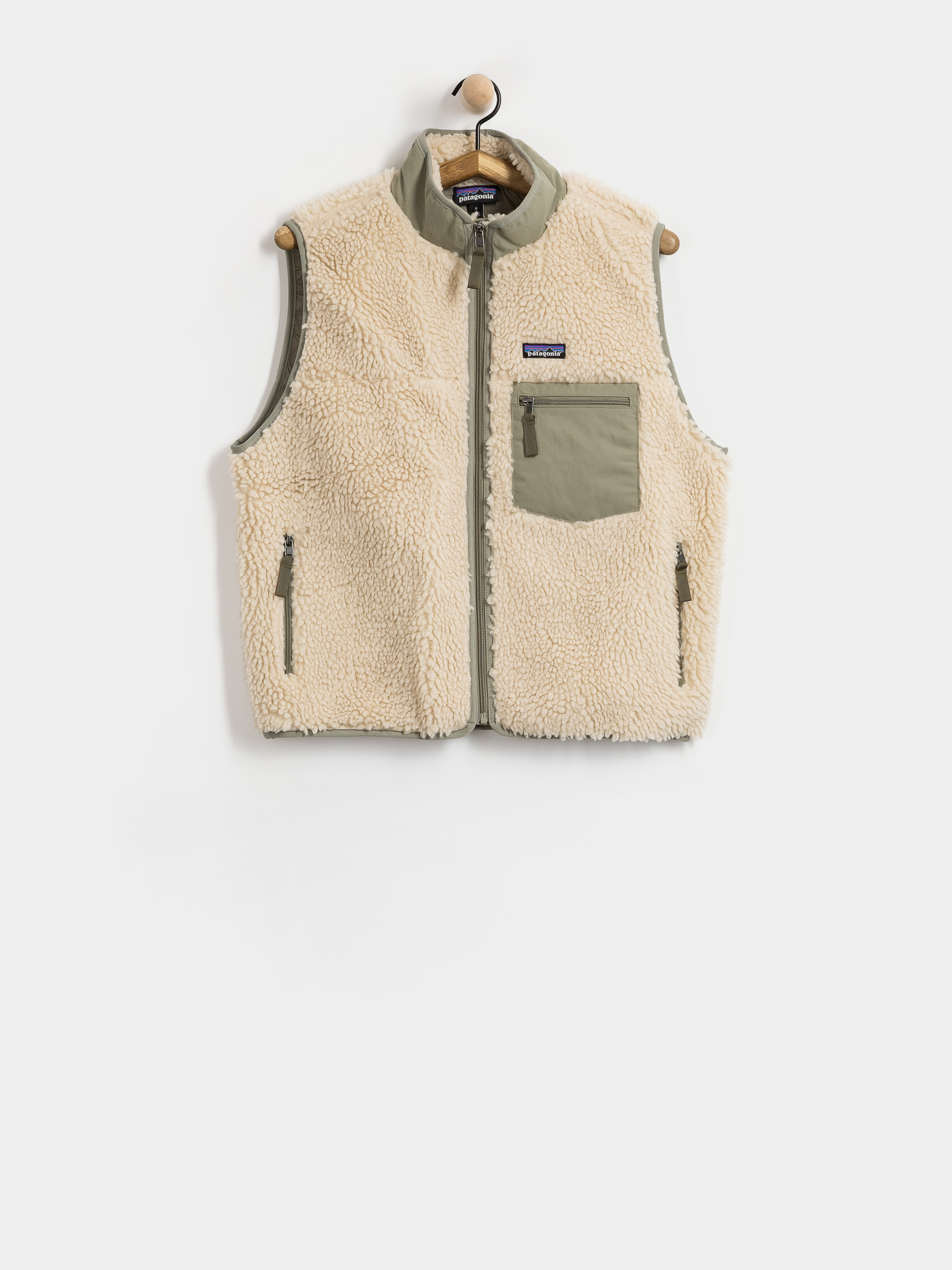 Mellu00e9ny Patagonia Classic Retro X Wmn (dark natural w/river rock green)