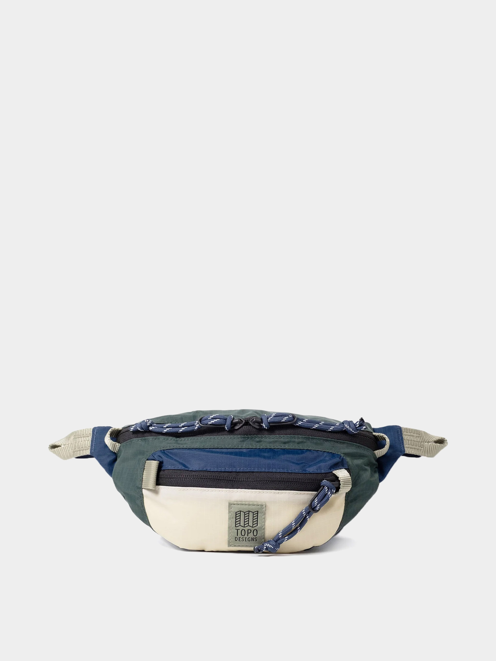 u00d6vtu00e1ska Topo Designs Mountain Waist Pack (forest/bone white)