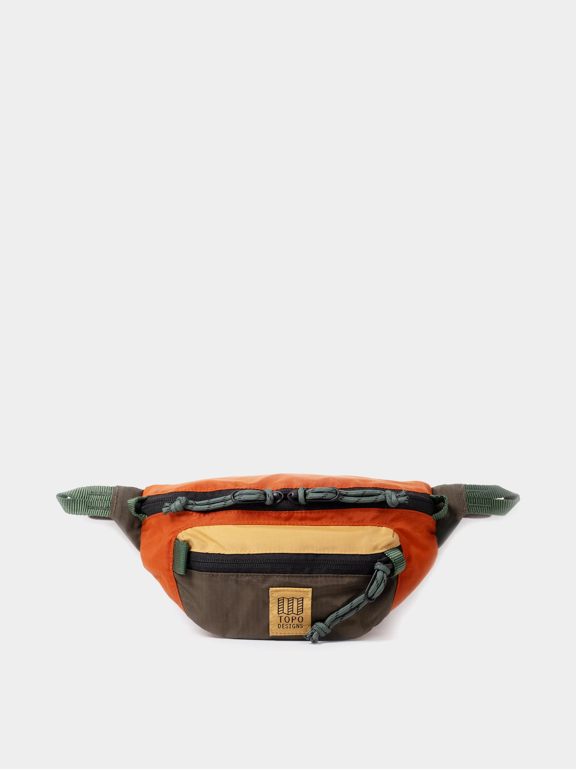 u00d6vtu00e1ska Topo Designs Mountain Waist Pack (woodland/terracotta)