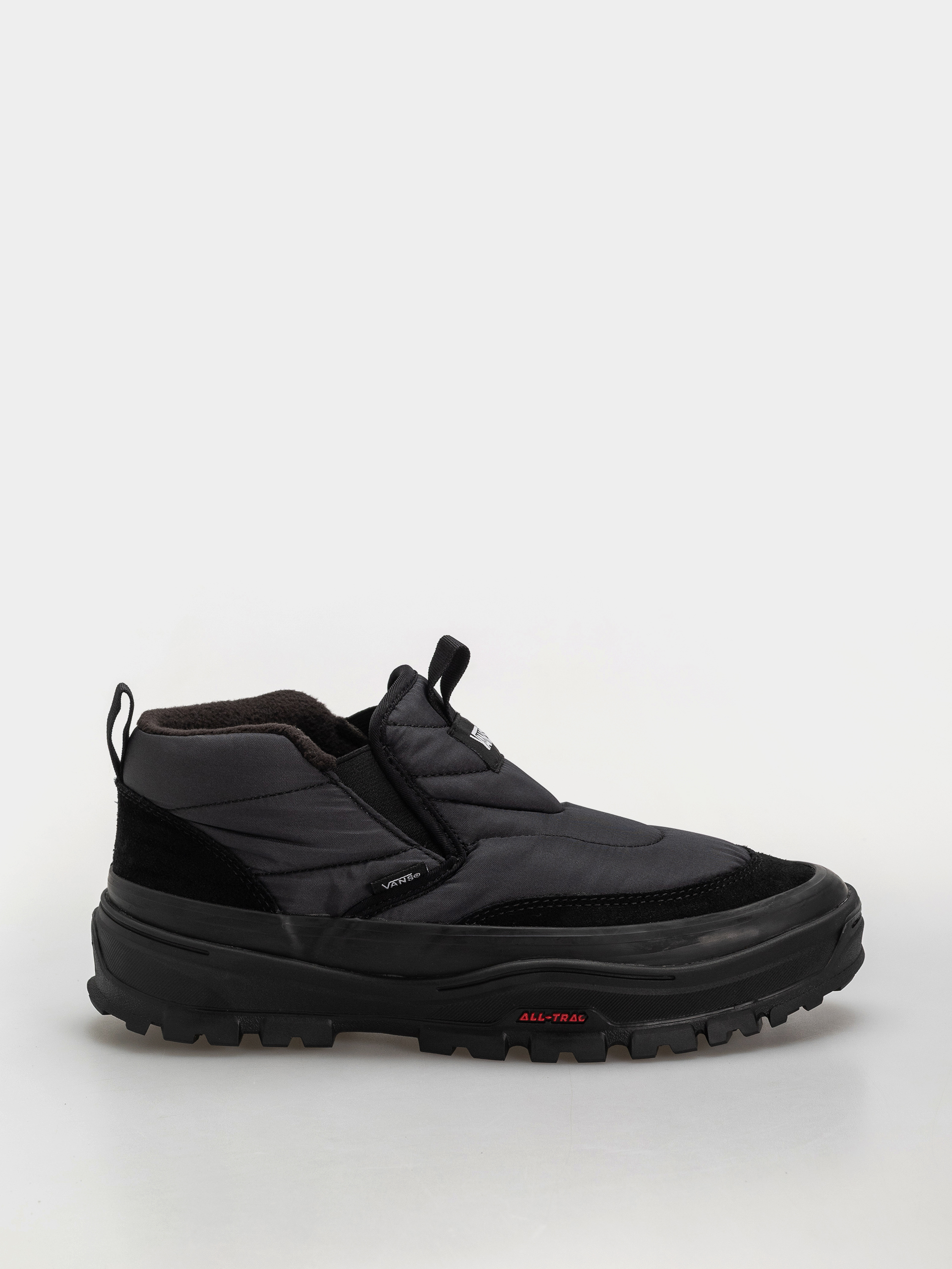 Vans Mid Slip Puff Cipők (black/black)