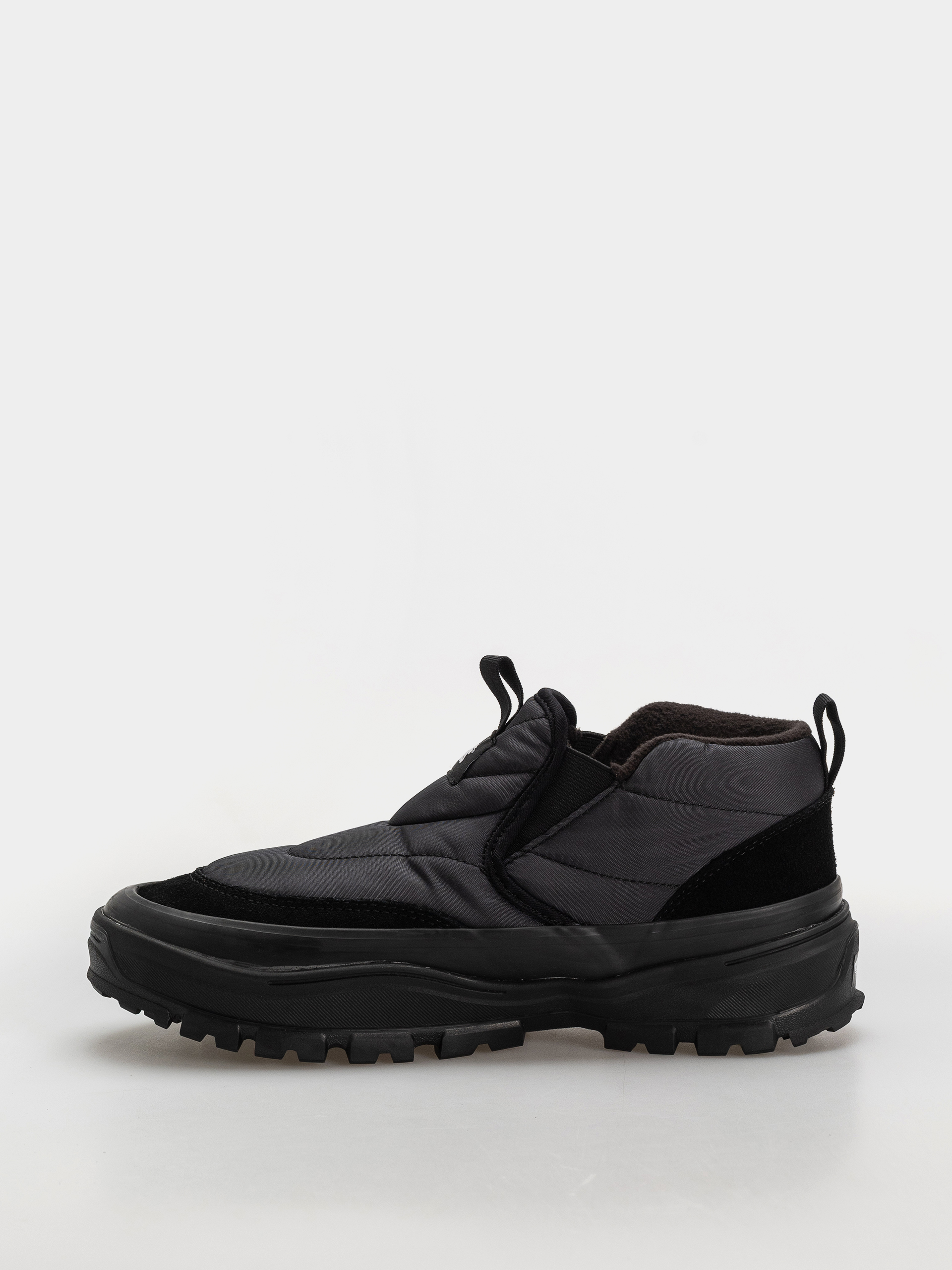 Vans Mid Slip Puff Cipők (black/black)