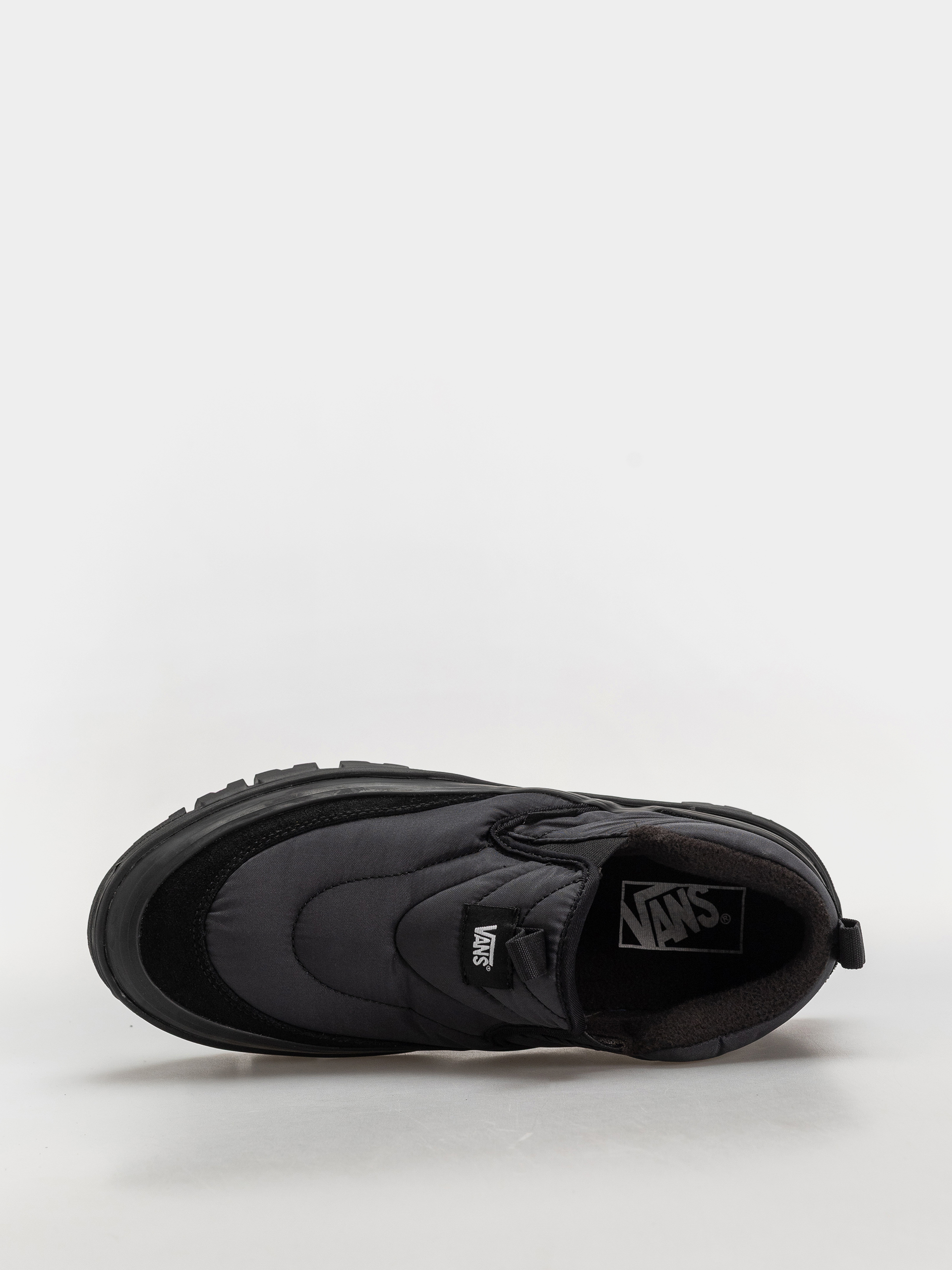 Vans Mid Slip Puff Cipők (black/black)