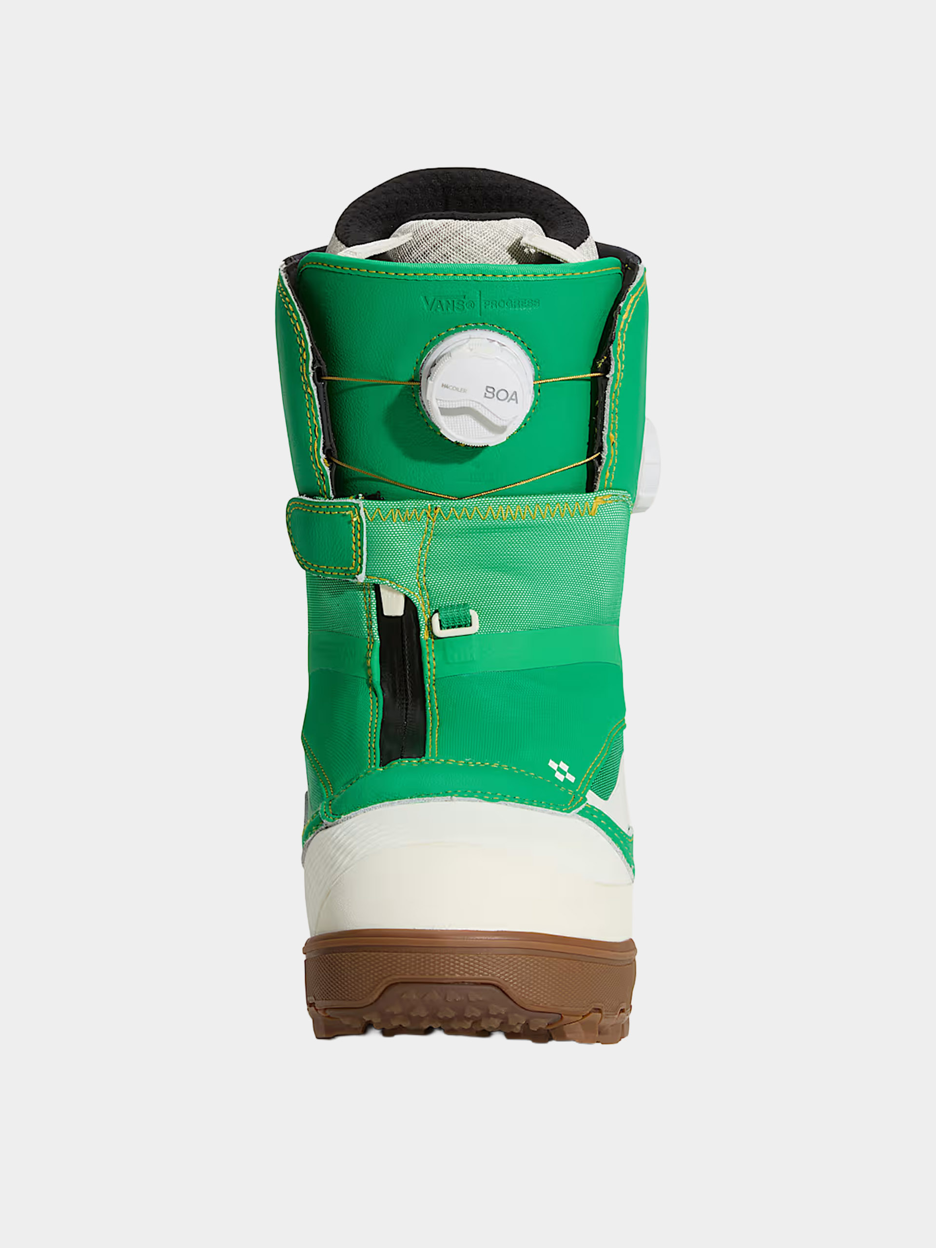 Női Snowboard cipők Vans The Progress (green/yellow)