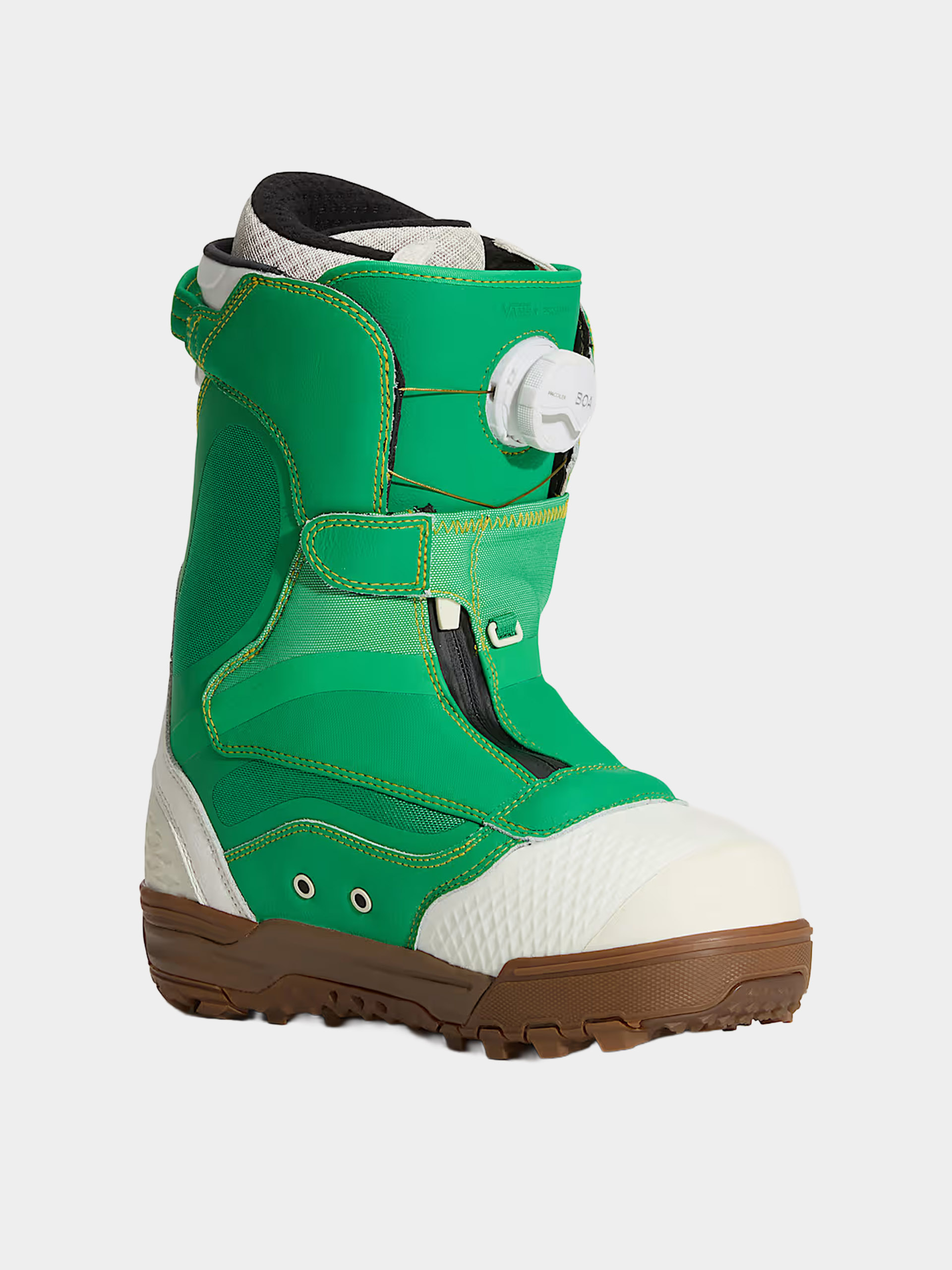 Női Snowboard cipők Vans The Progress (green/yellow)
